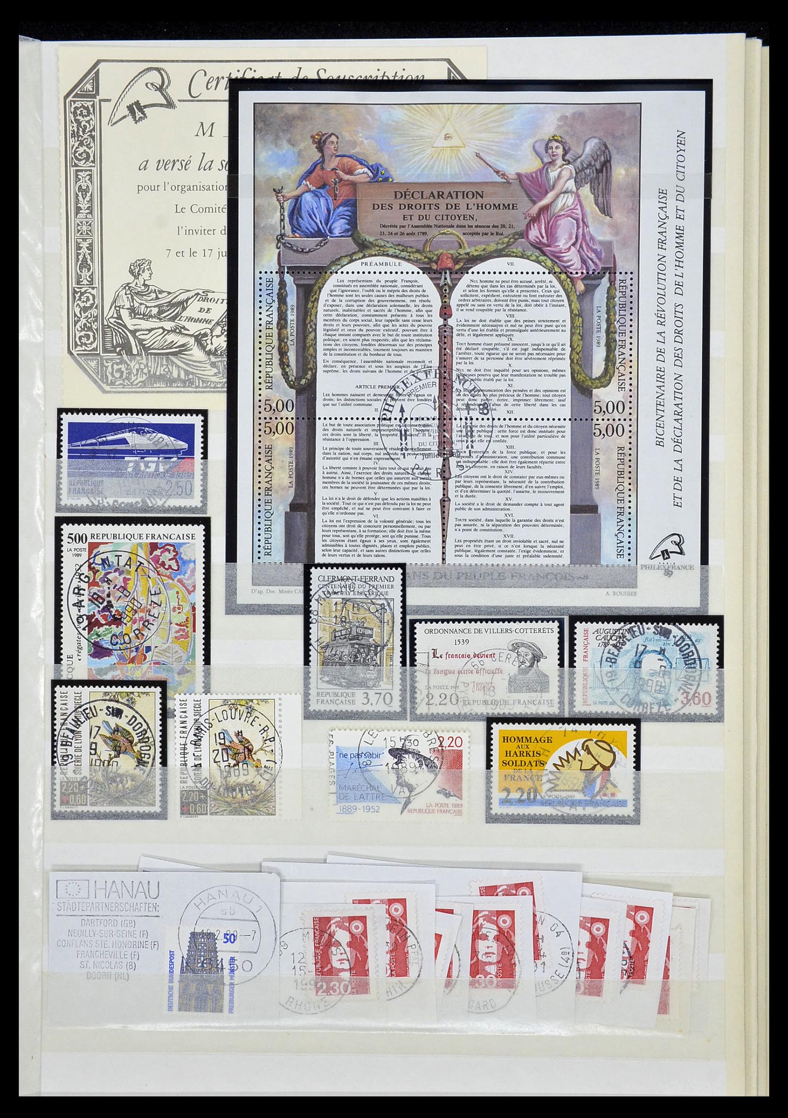 34236 080 - Postzegelverzameling 34236 Frankrijk 1853-2004.