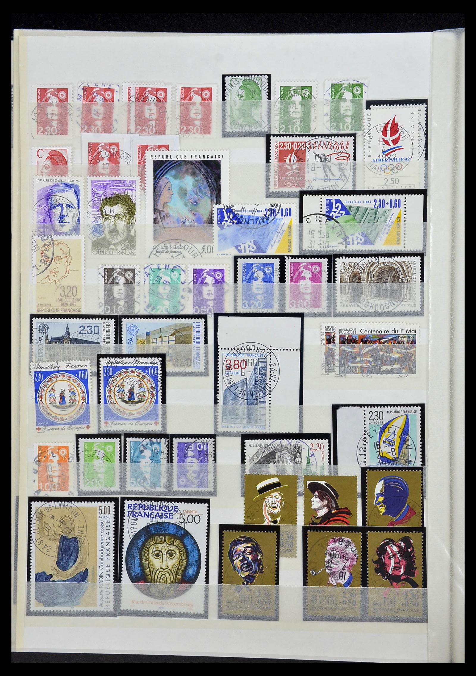 34236 081 - Postzegelverzameling 34236 Frankrijk 1853-2004.