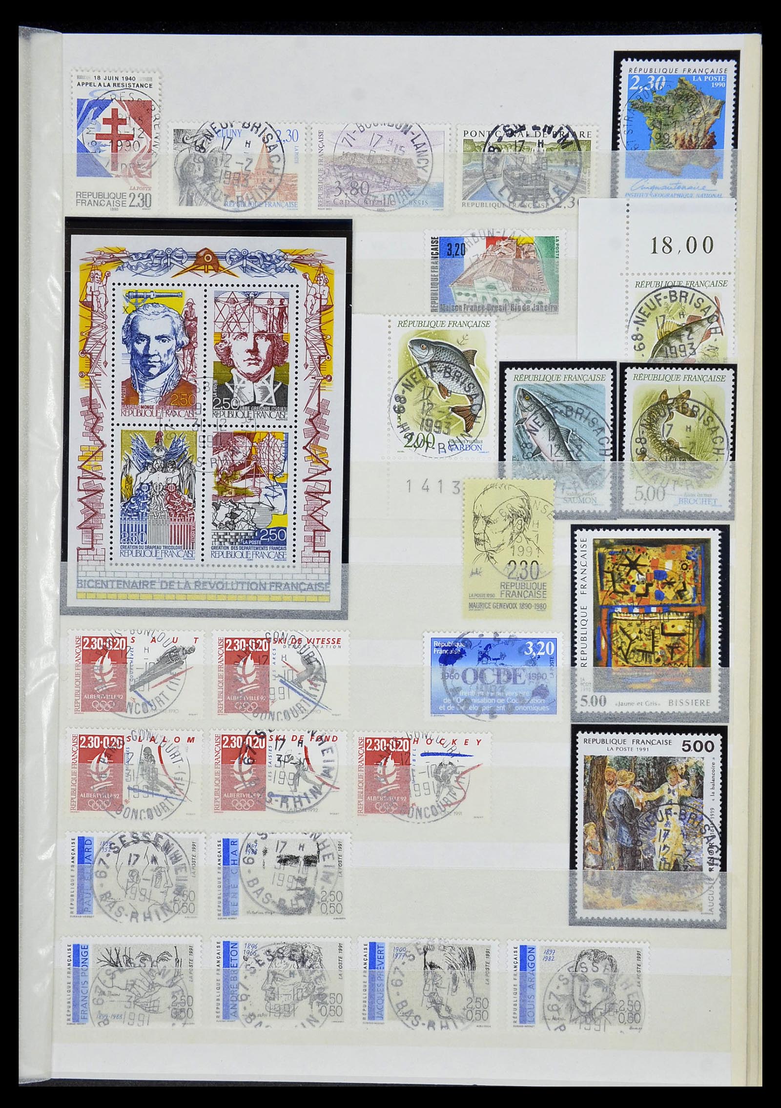 34236 082 - Postzegelverzameling 34236 Frankrijk 1853-2004.