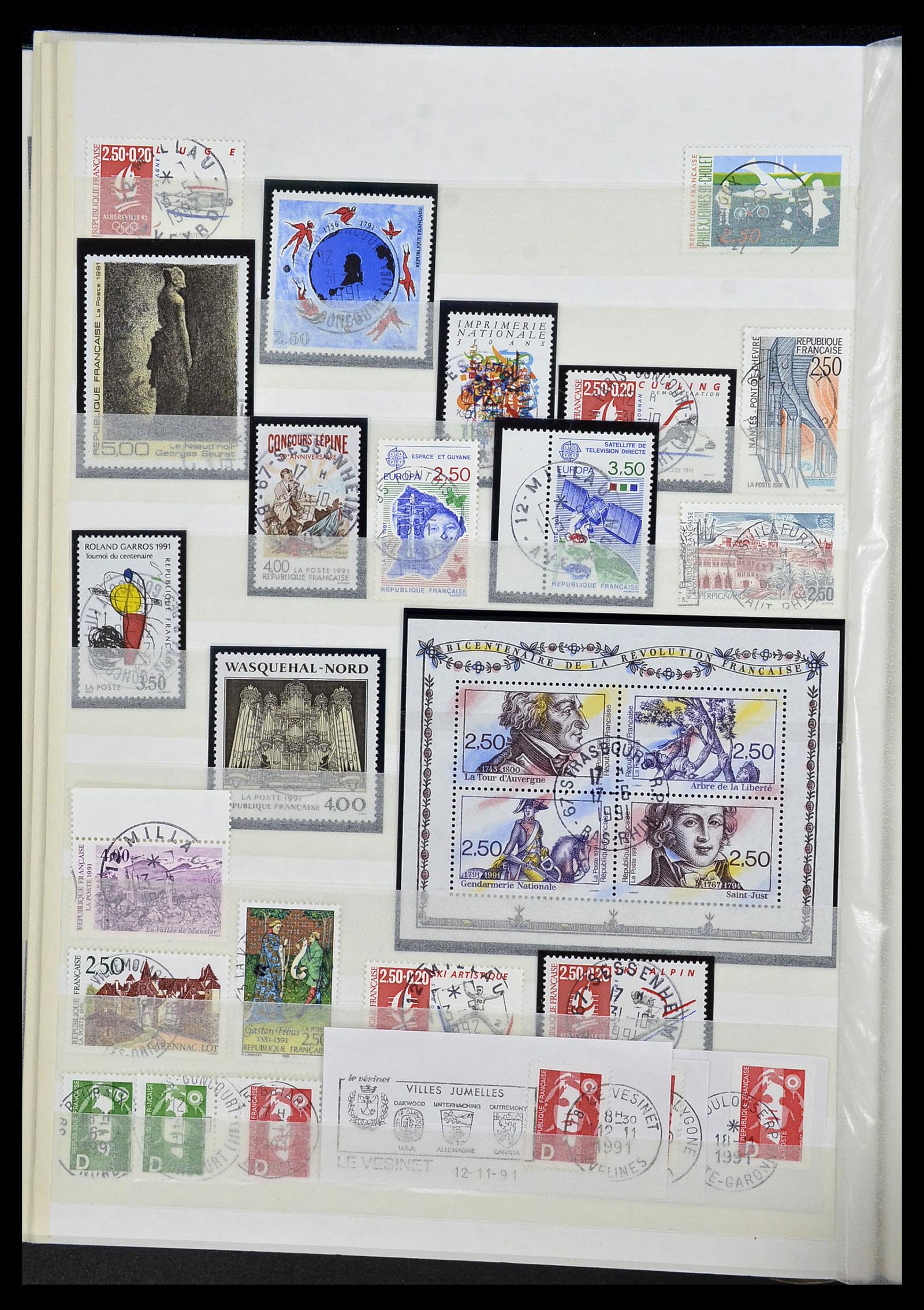 34236 083 - Postzegelverzameling 34236 Frankrijk 1853-2004.