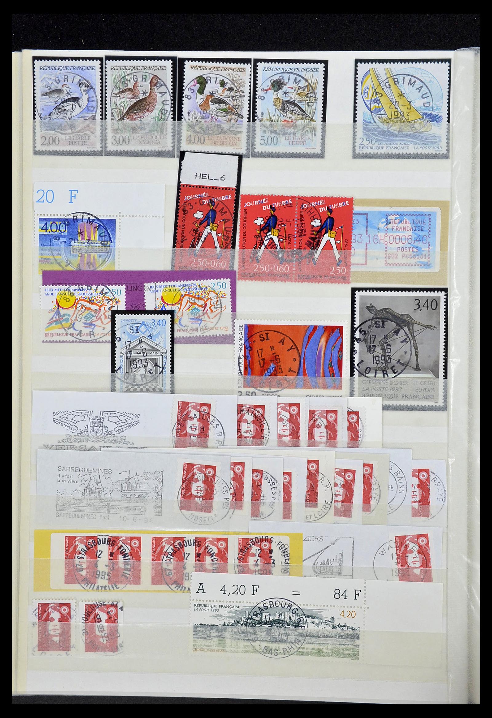 34236 087 - Postzegelverzameling 34236 Frankrijk 1853-2004.