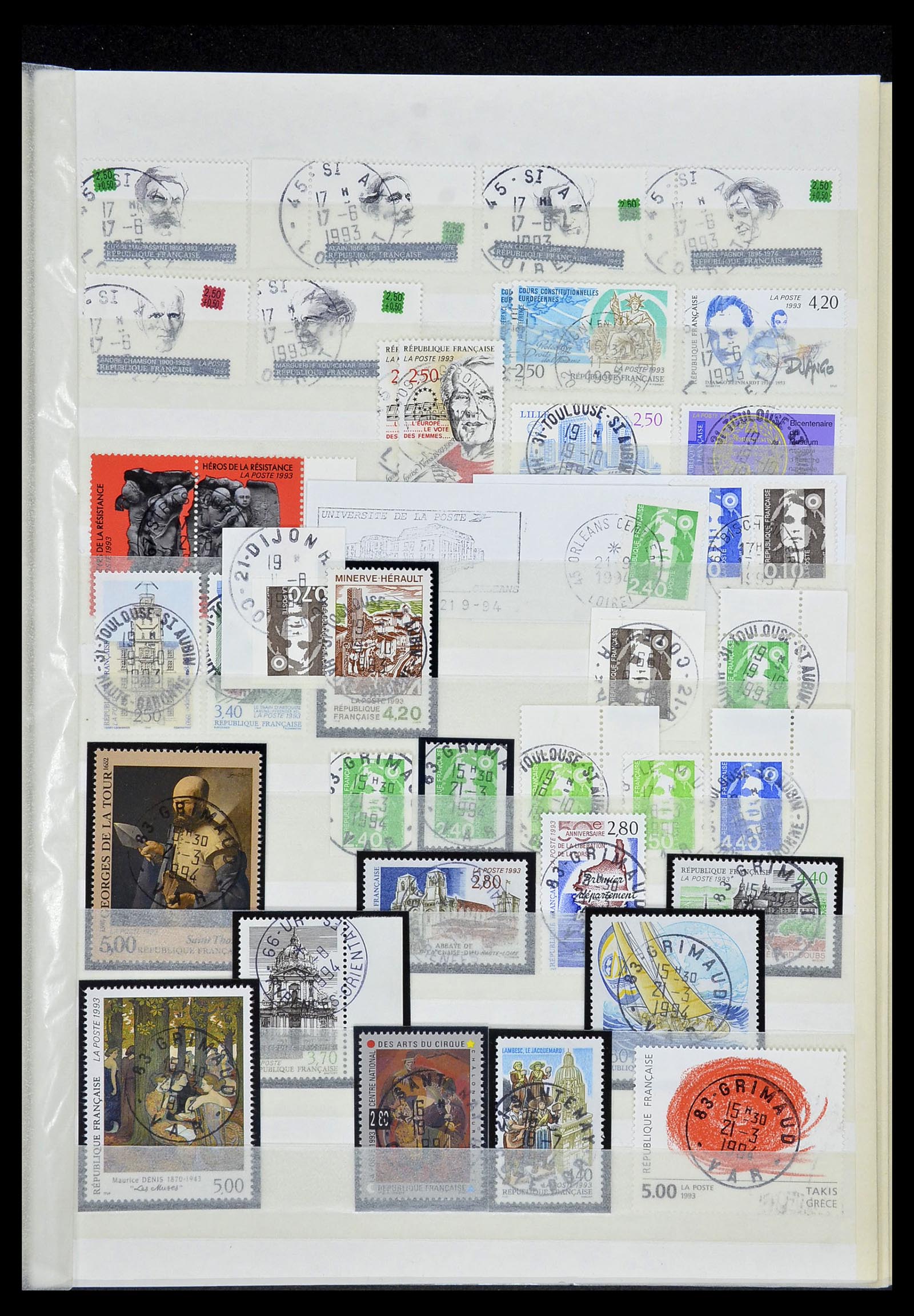 34236 088 - Postzegelverzameling 34236 Frankrijk 1853-2004.