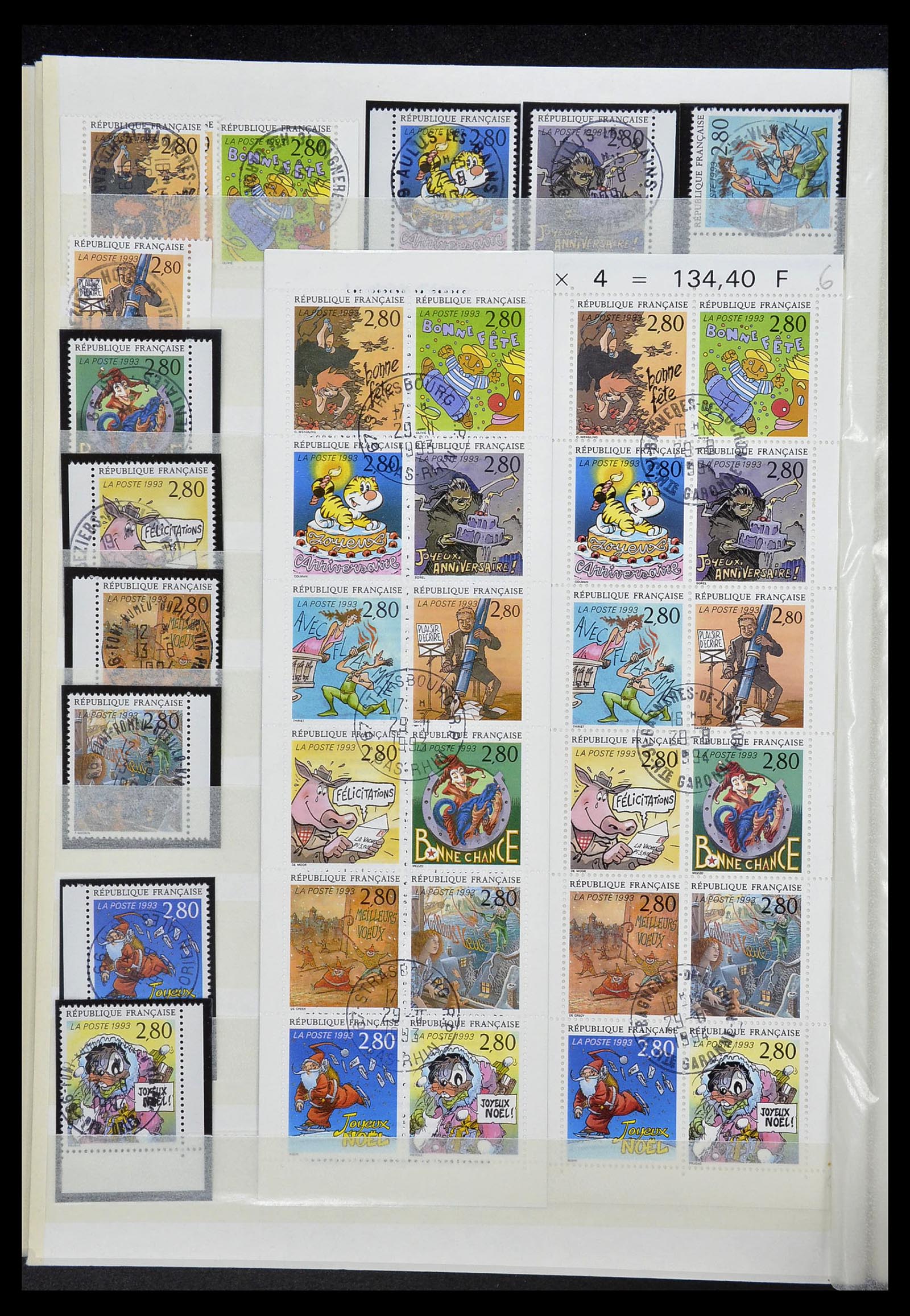 34236 089 - Postzegelverzameling 34236 Frankrijk 1853-2004.