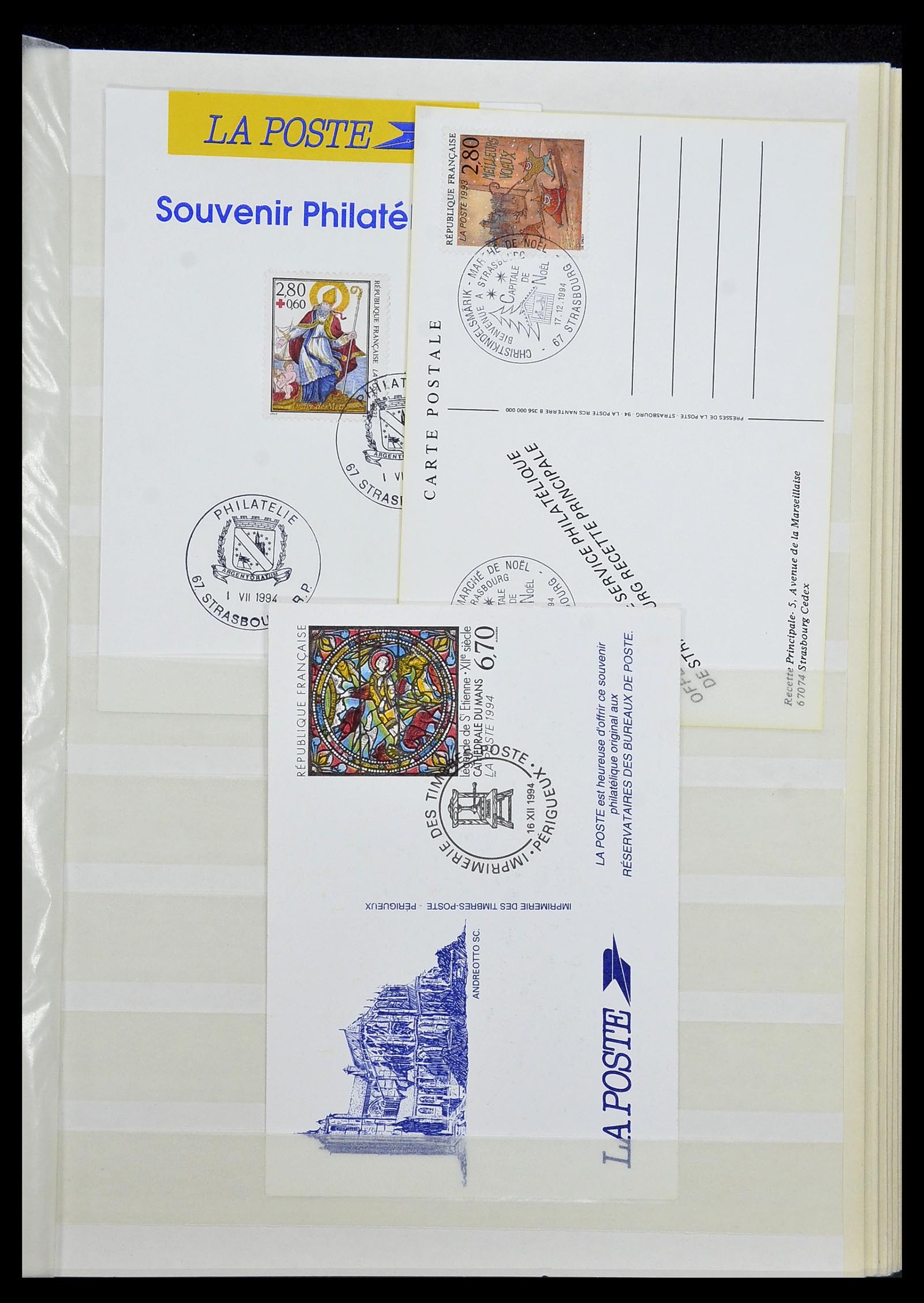 34236 090 - Postzegelverzameling 34236 Frankrijk 1853-2004.
