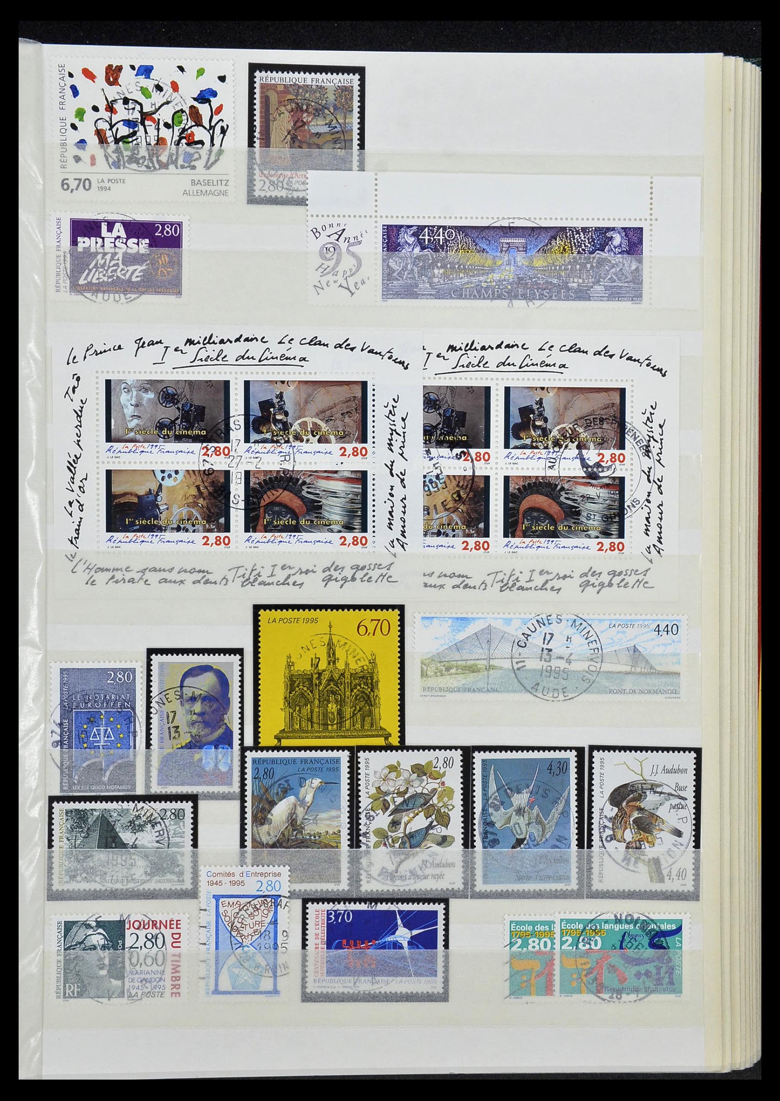 34236 094 - Postzegelverzameling 34236 Frankrijk 1853-2004.