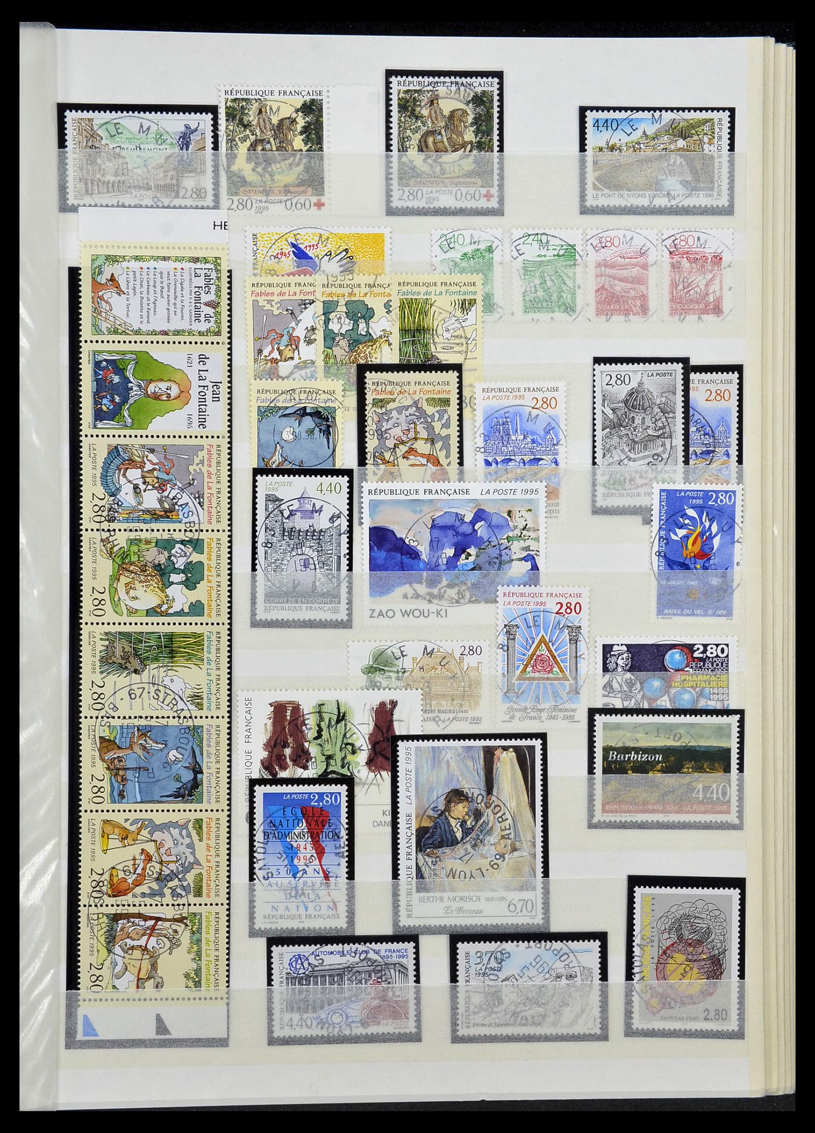 34236 096 - Postzegelverzameling 34236 Frankrijk 1853-2004.