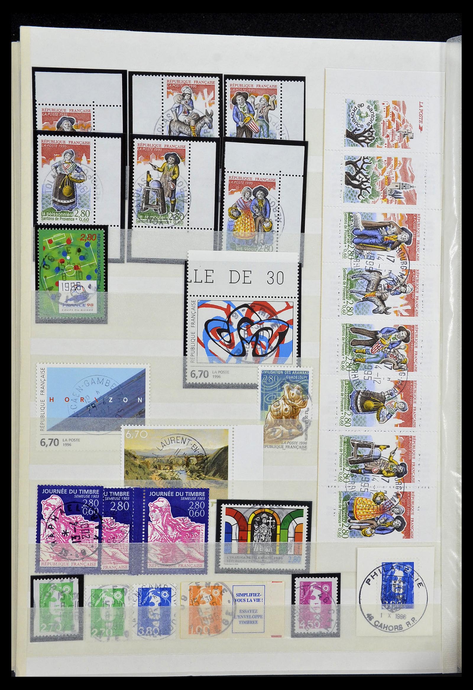 34236 097 - Postzegelverzameling 34236 Frankrijk 1853-2004.