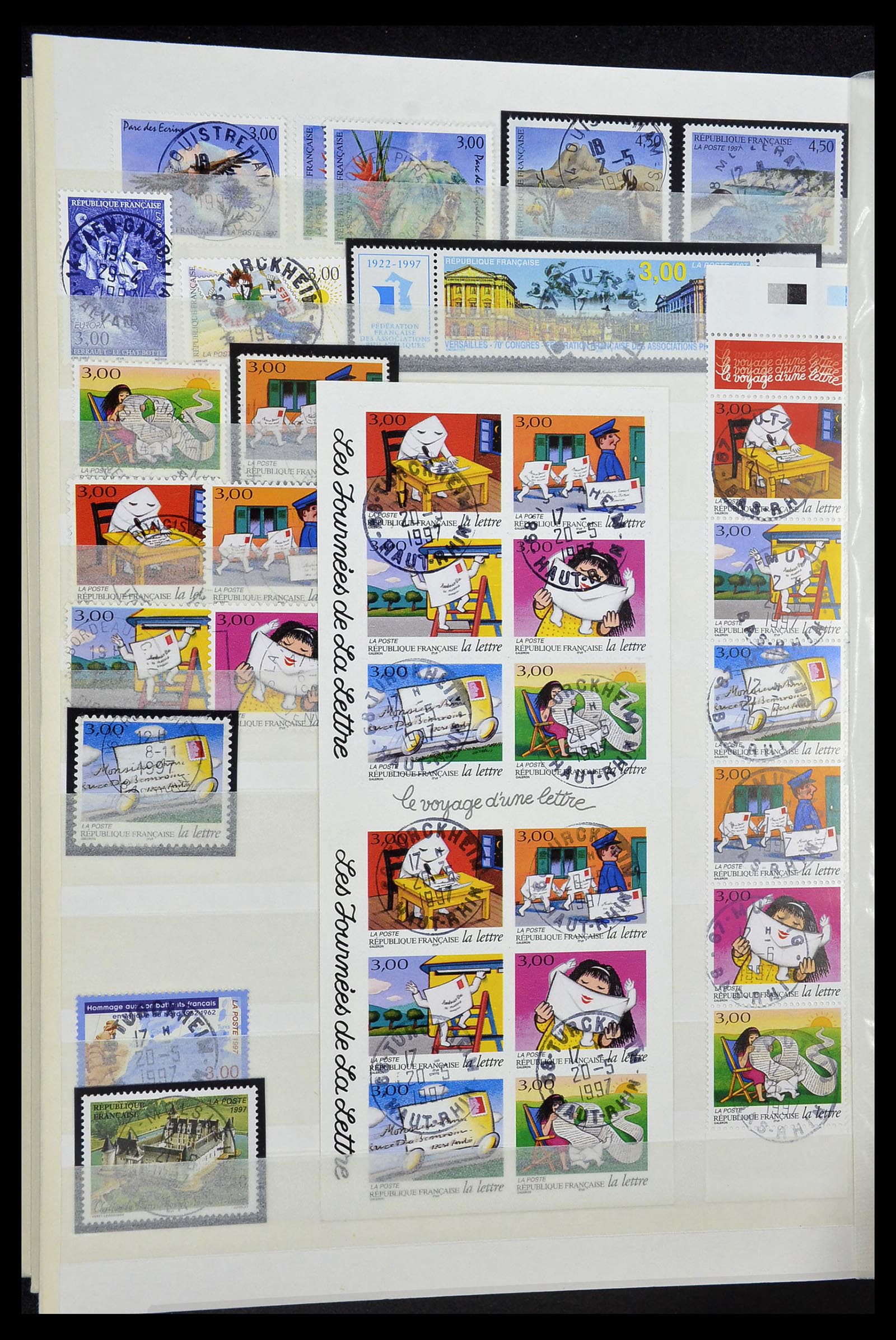 34236 101 - Postzegelverzameling 34236 Frankrijk 1853-2004.