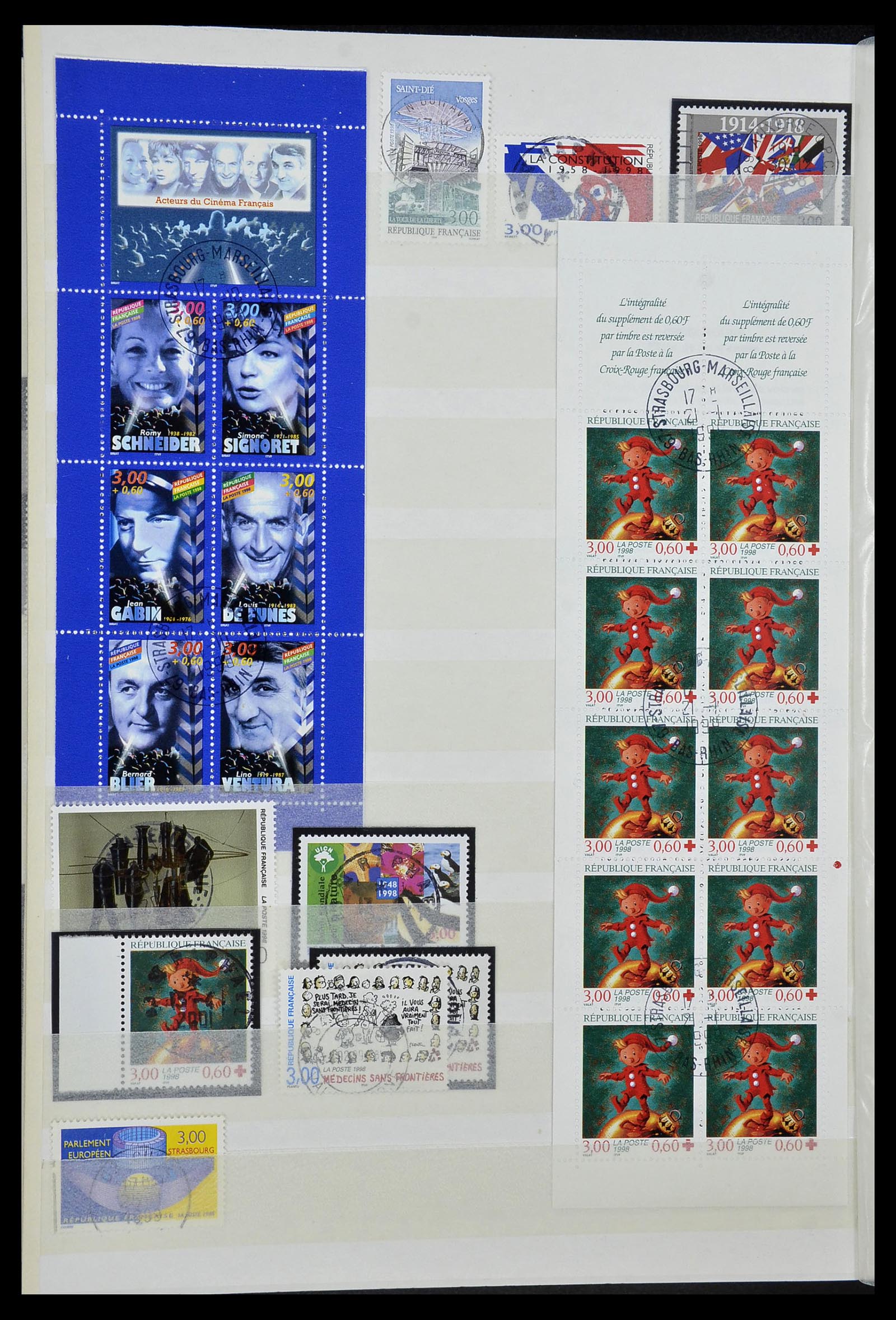 34236 107 - Postzegelverzameling 34236 Frankrijk 1853-2004.