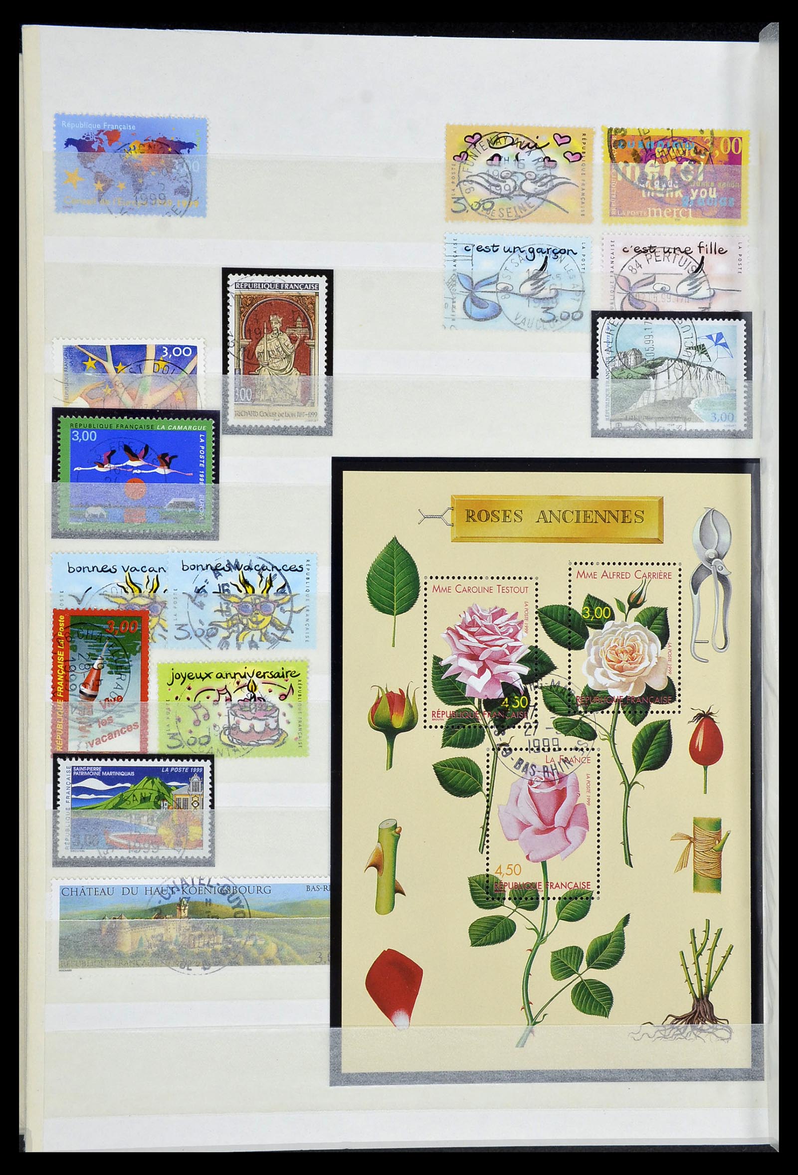 34236 109 - Postzegelverzameling 34236 Frankrijk 1853-2004.