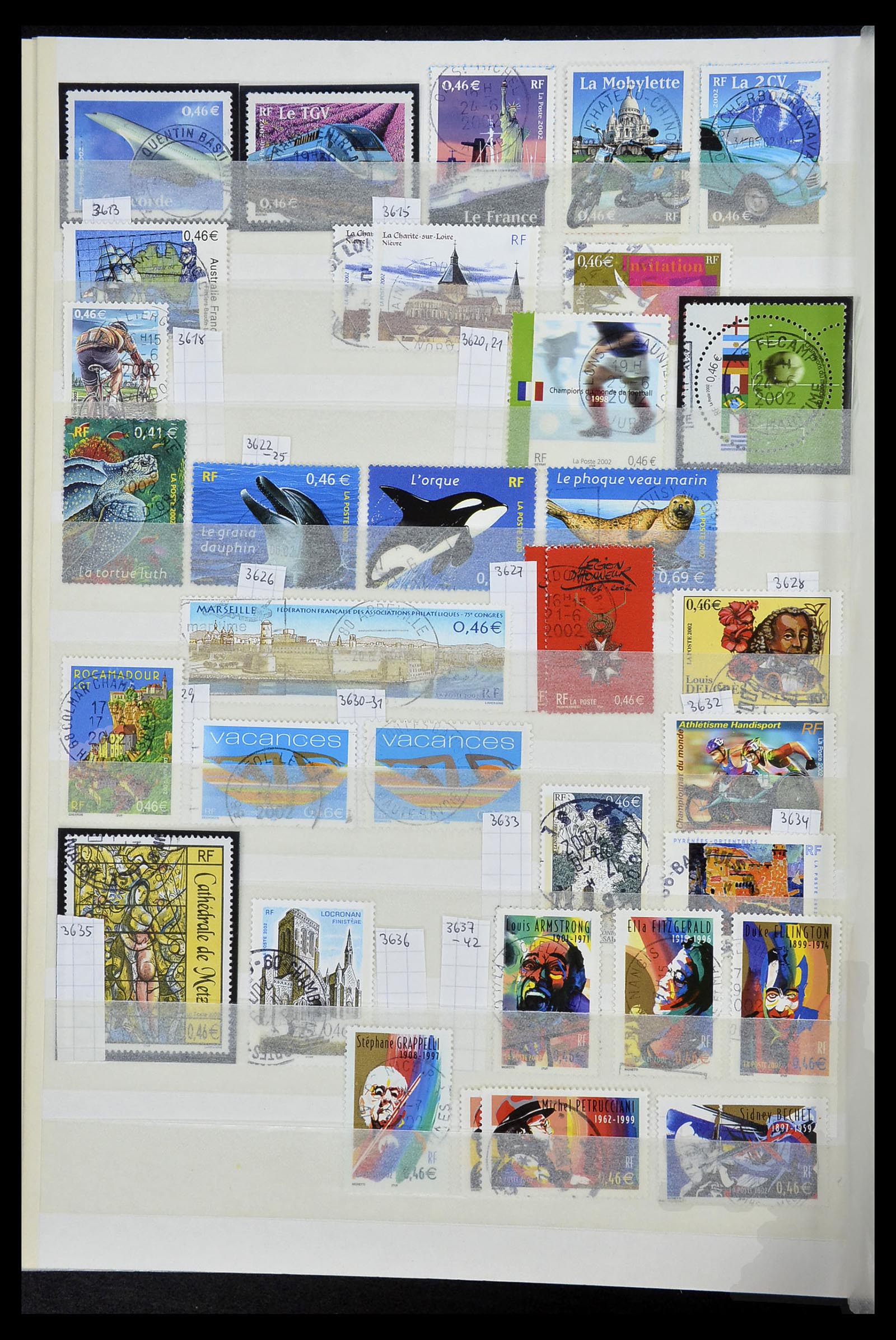 34236 117 - Postzegelverzameling 34236 Frankrijk 1853-2004.