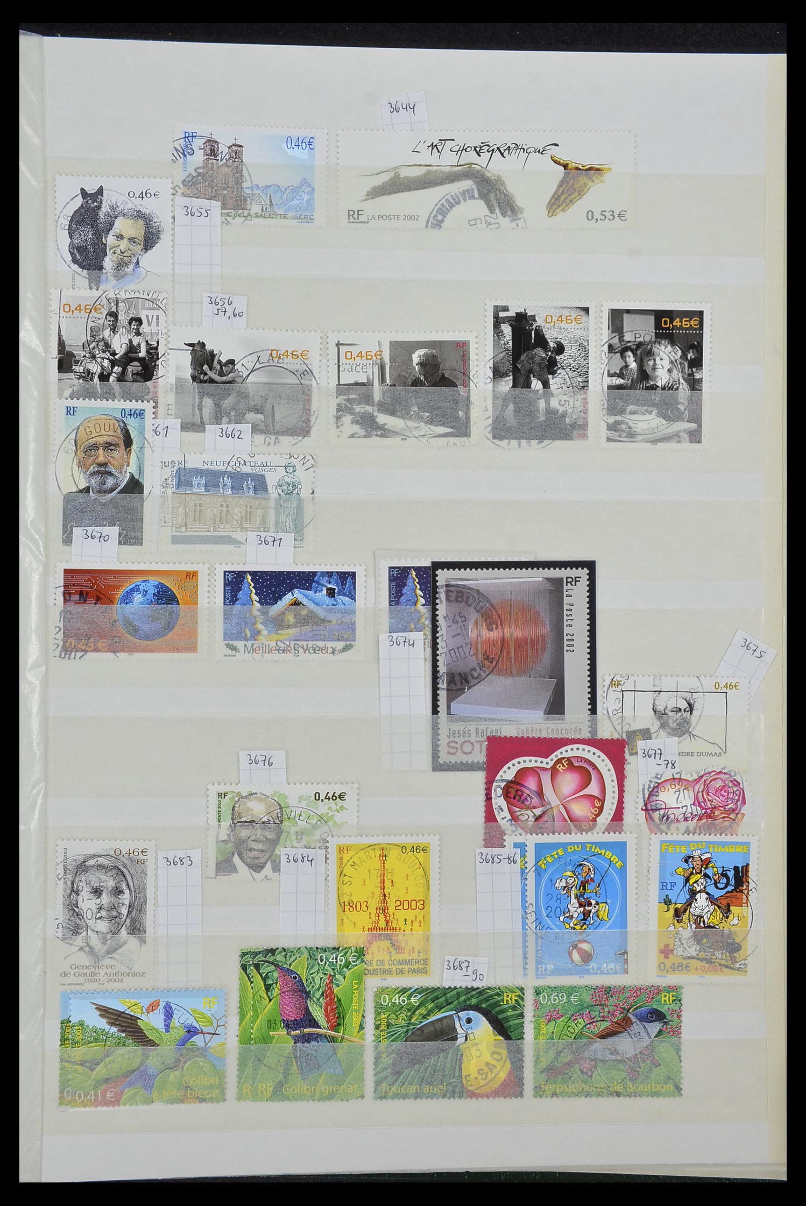 34236 118 - Postzegelverzameling 34236 Frankrijk 1853-2004.