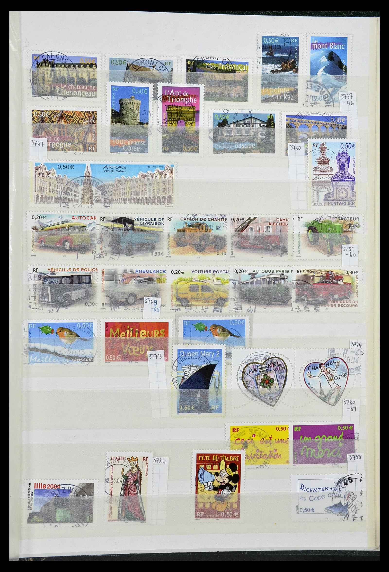 34236 120 - Stamp collection 34236 France 1853-2004.
