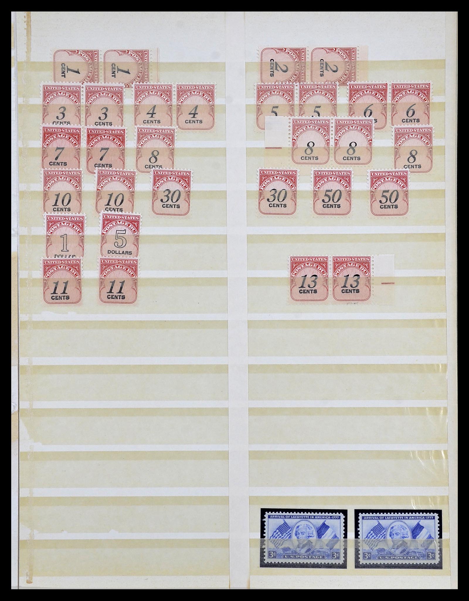 34237 002 - Postzegelverzameling 34237 USA postfris 1935-1998.