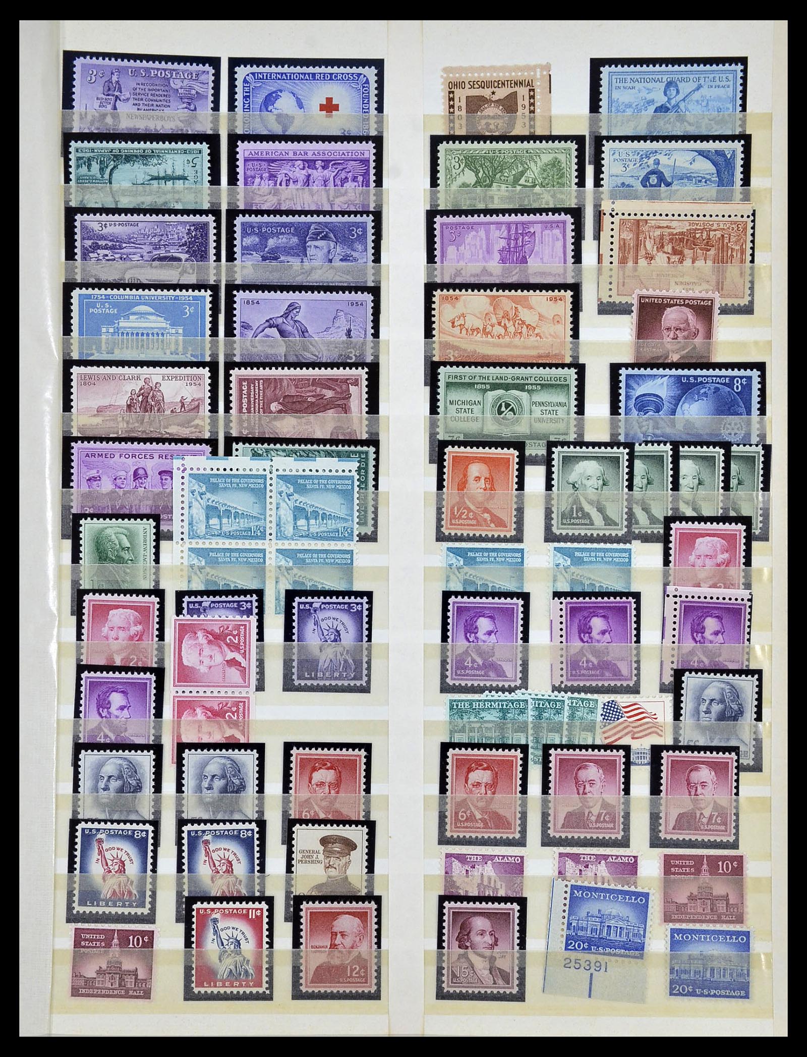 34237 006 - Stamp collection 34237 USA MNH 1935-1998.