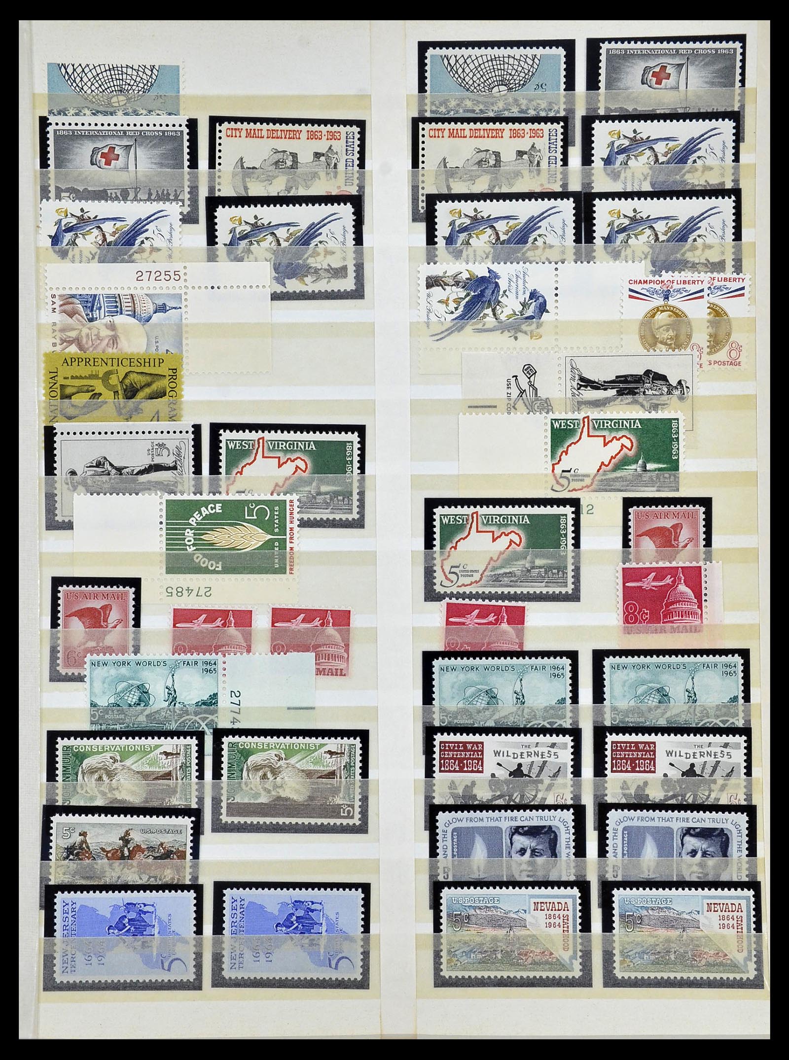 34237 012 - Postzegelverzameling 34237 USA postfris 1935-1998.