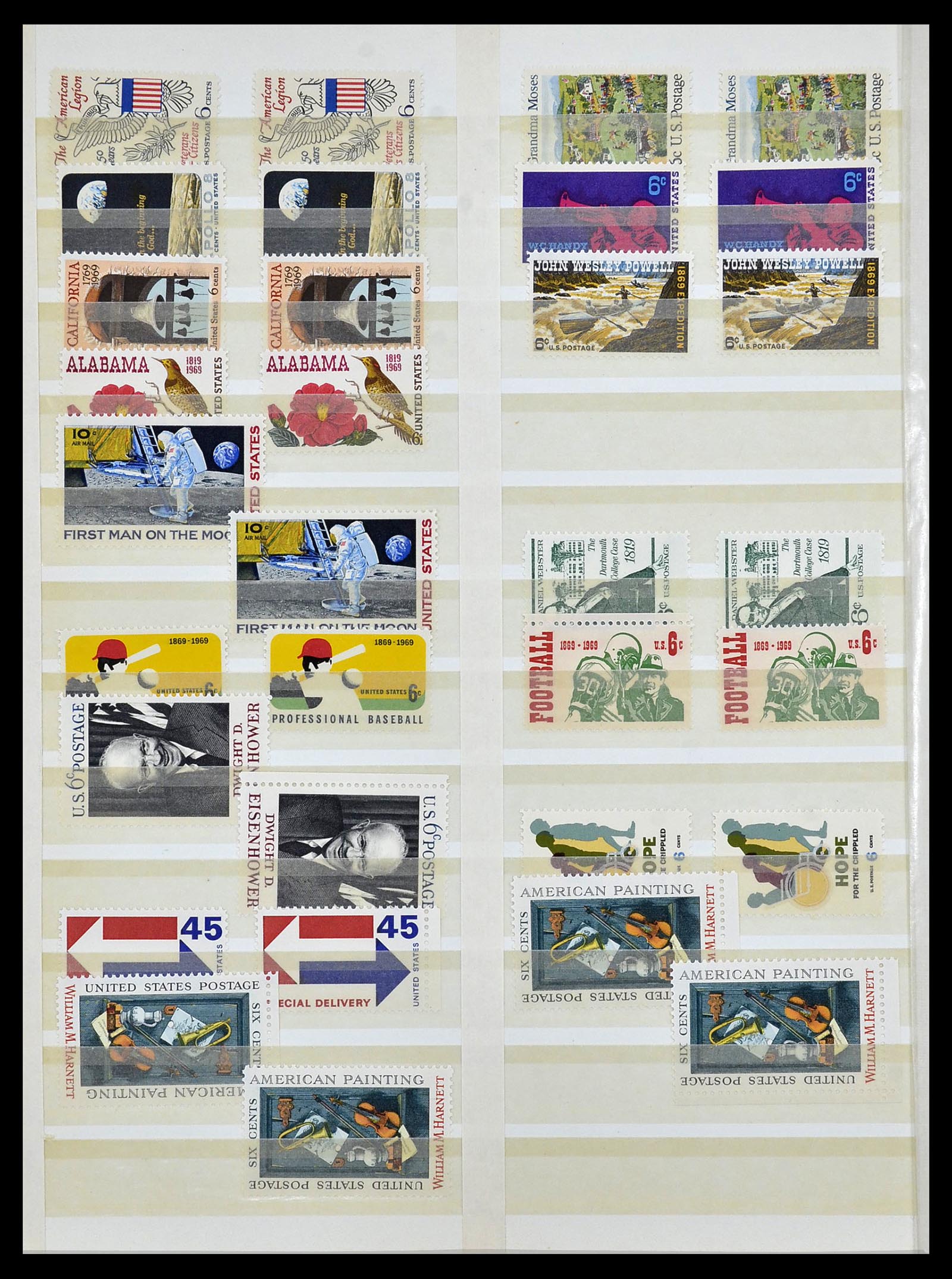 34237 019 - Postzegelverzameling 34237 USA postfris 1935-1998.