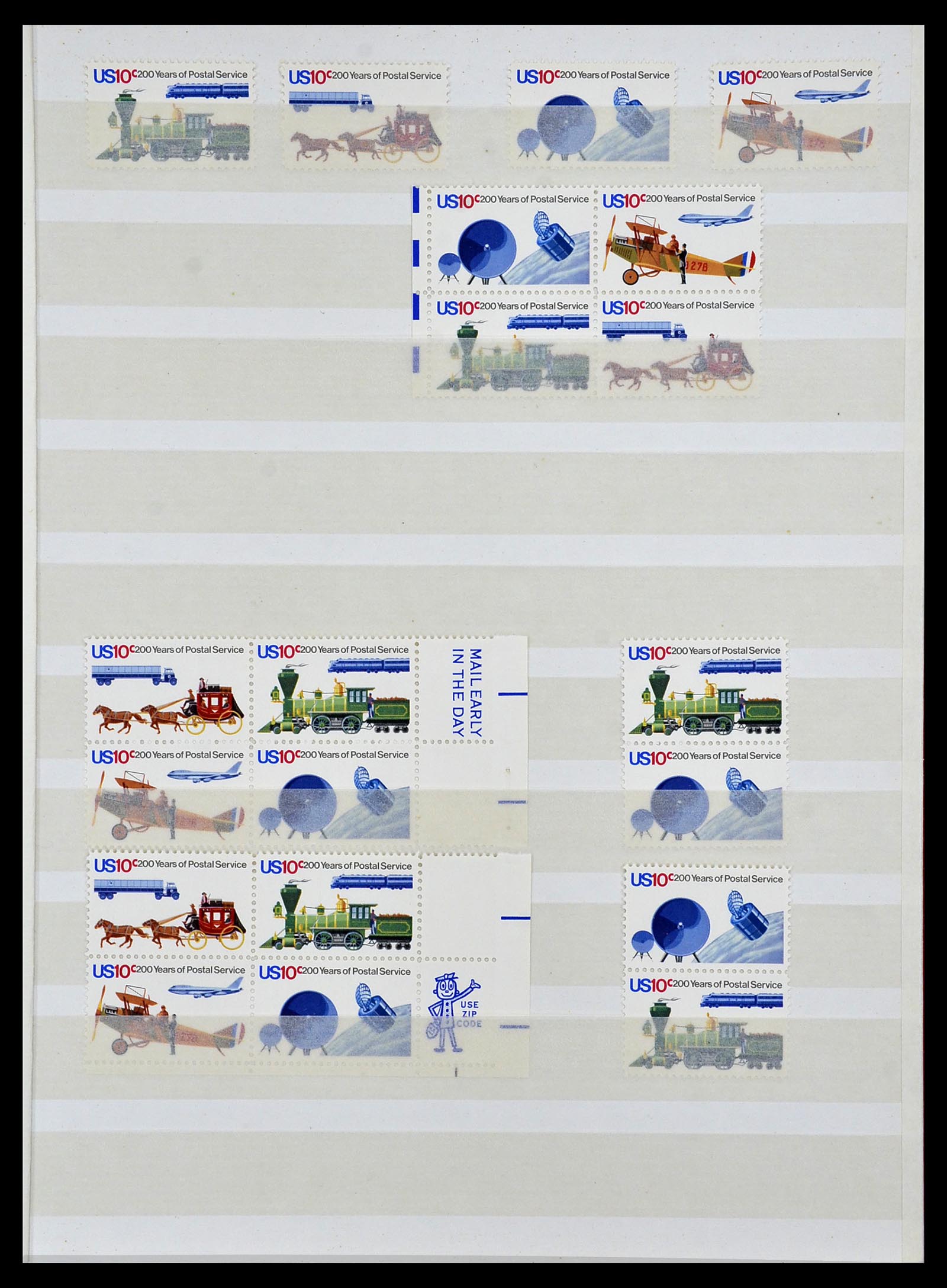 34237 031 - Stamp collection 34237 USA MNH 1935-1998.