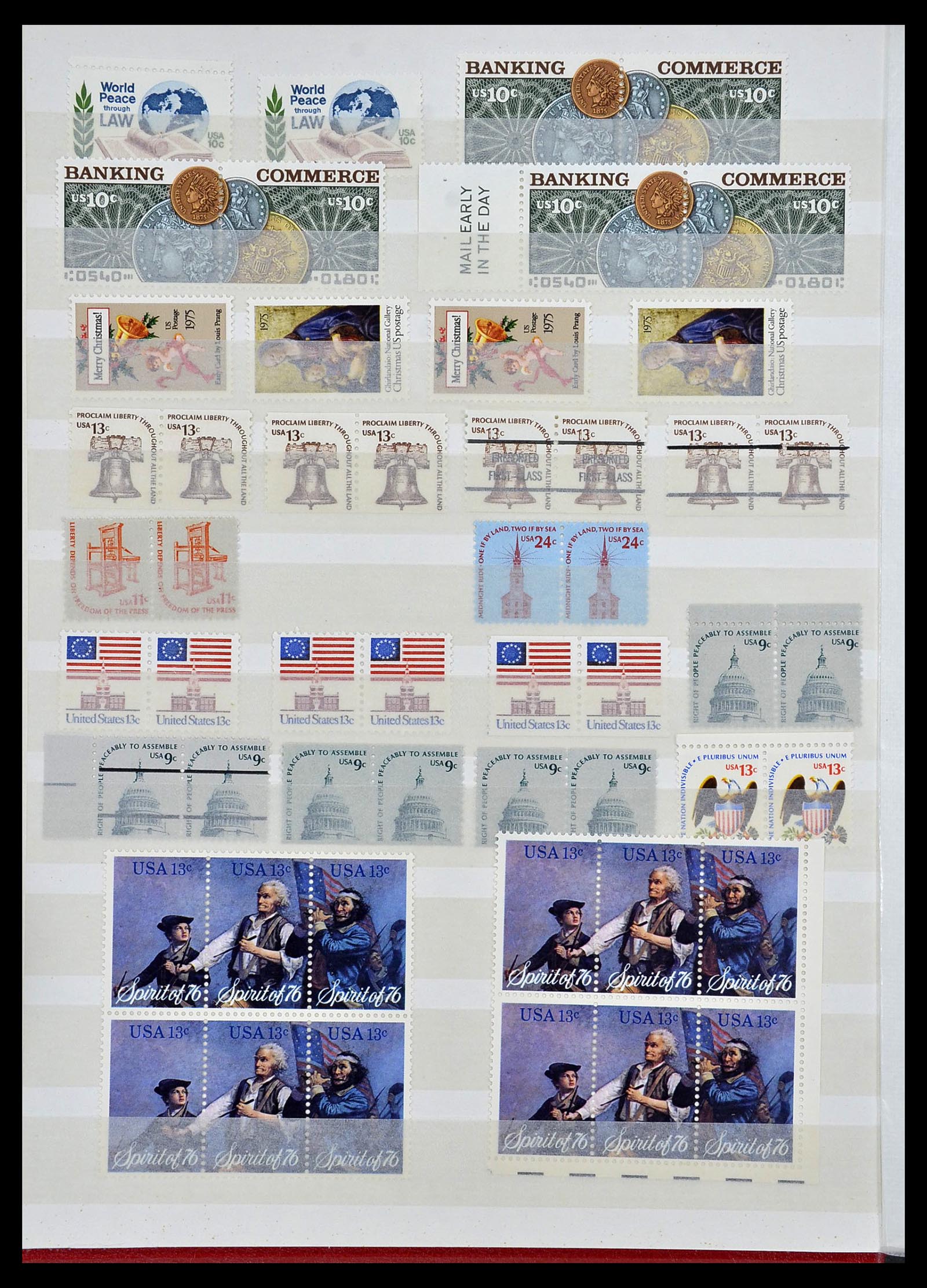 34237 032 - Postzegelverzameling 34237 USA postfris 1935-1998.