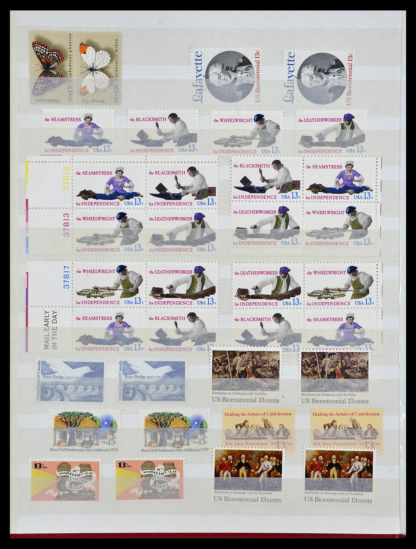 34237 036 - Postzegelverzameling 34237 USA postfris 1935-1998.
