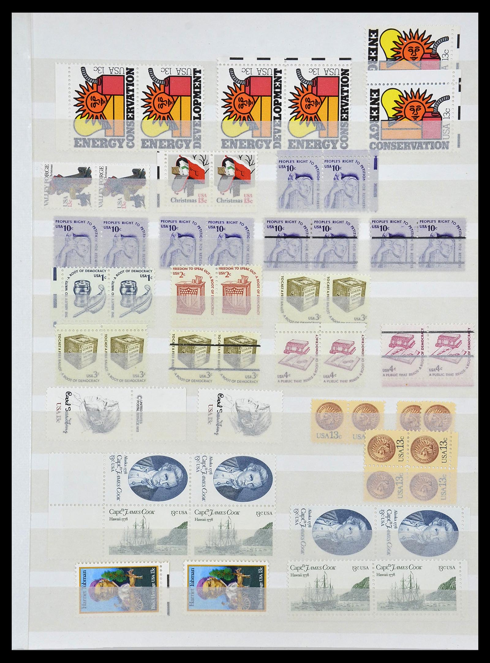 34237 037 - Postzegelverzameling 34237 USA postfris 1935-1998.