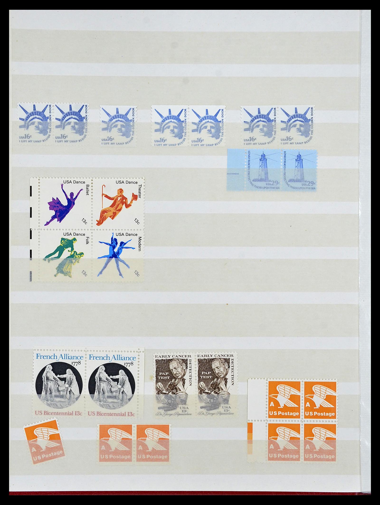 34237 038 - Stamp collection 34237 USA MNH 1935-1998.