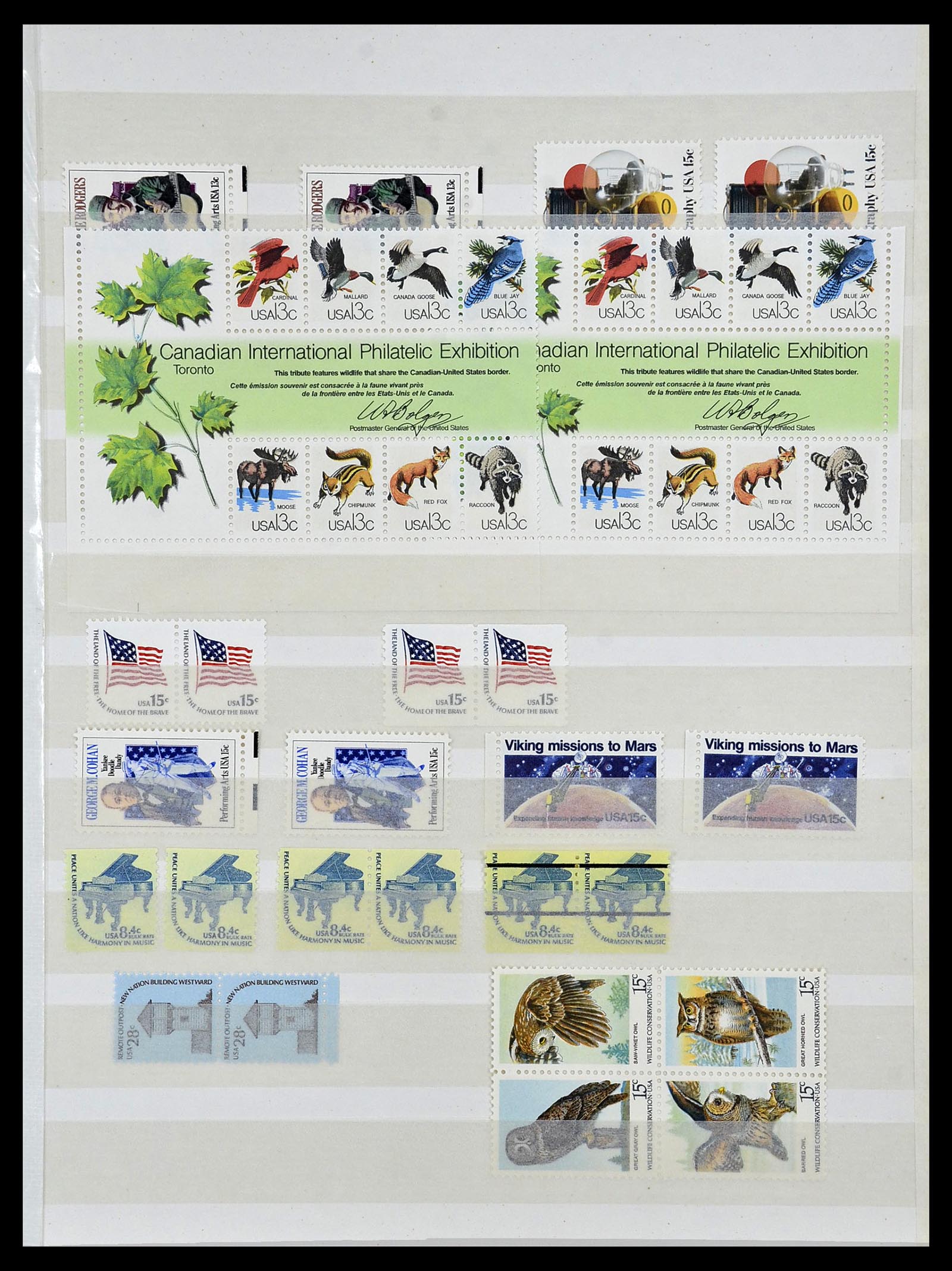 34237 039 - Stamp collection 34237 USA MNH 1935-1998.