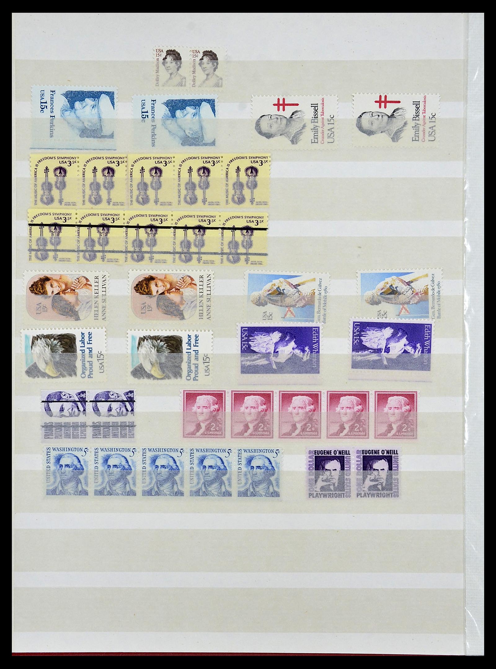 34237 046 - Postzegelverzameling 34237 USA postfris 1935-1998.