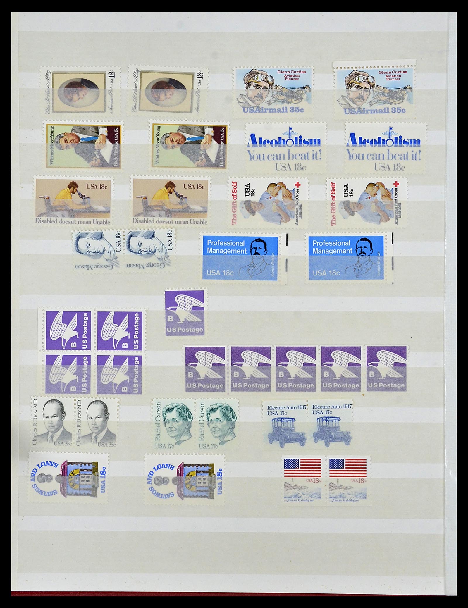 34237 048 - Stamp collection 34237 USA MNH 1935-1998.
