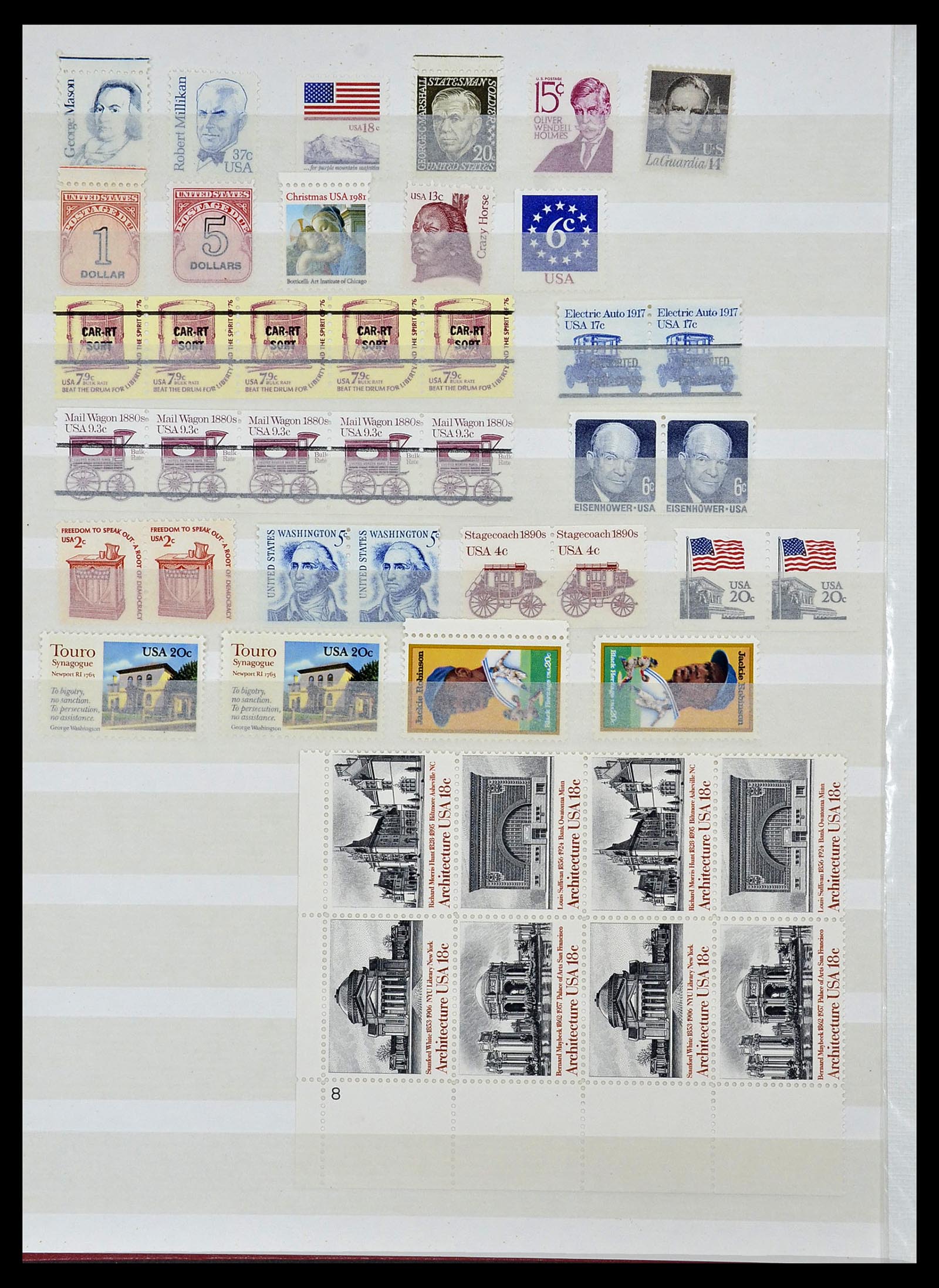 34237 058 - Stamp collection 34237 USA MNH 1935-1998.