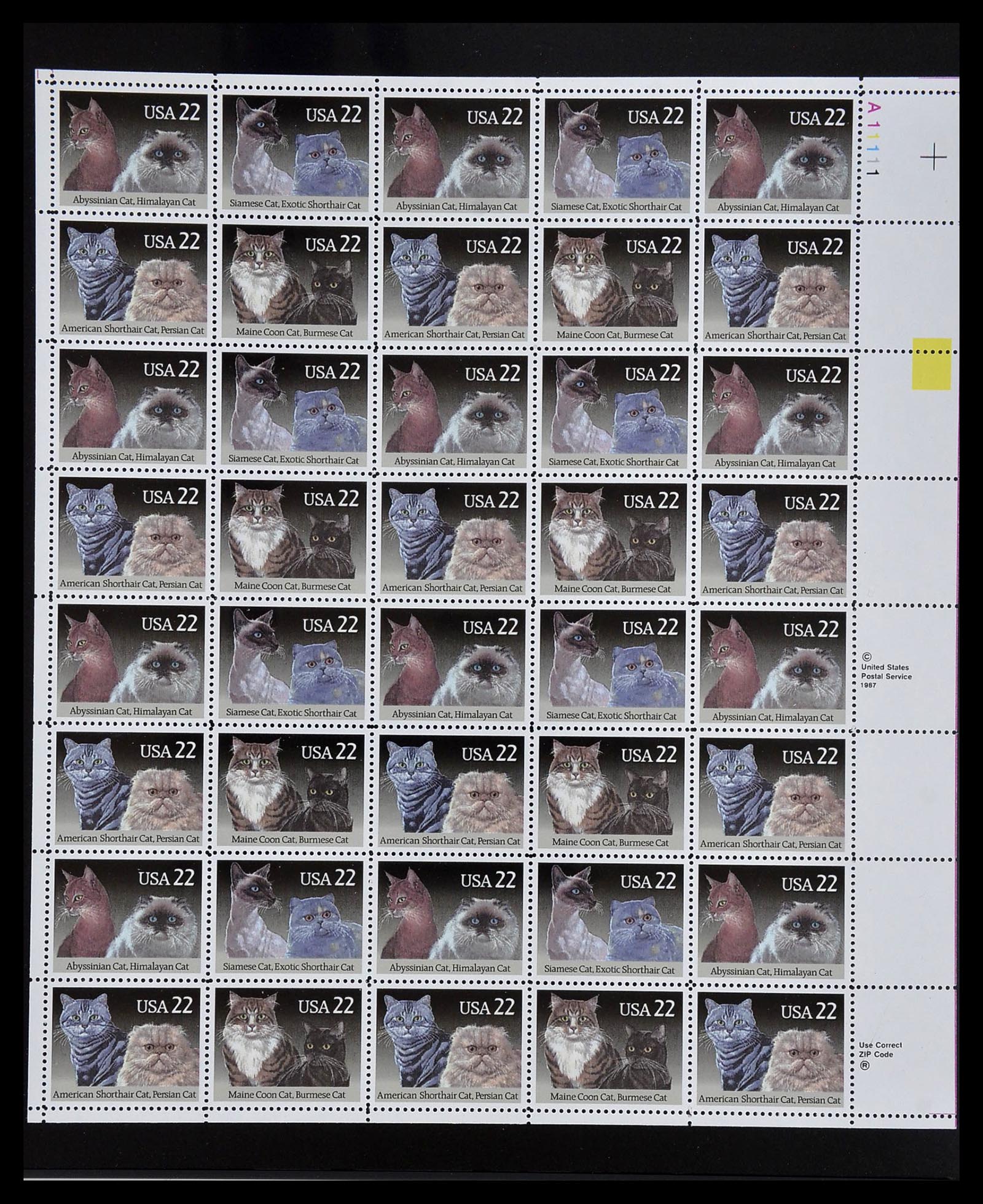 34237 066 - Postzegelverzameling 34237 USA postfris 1935-1998.