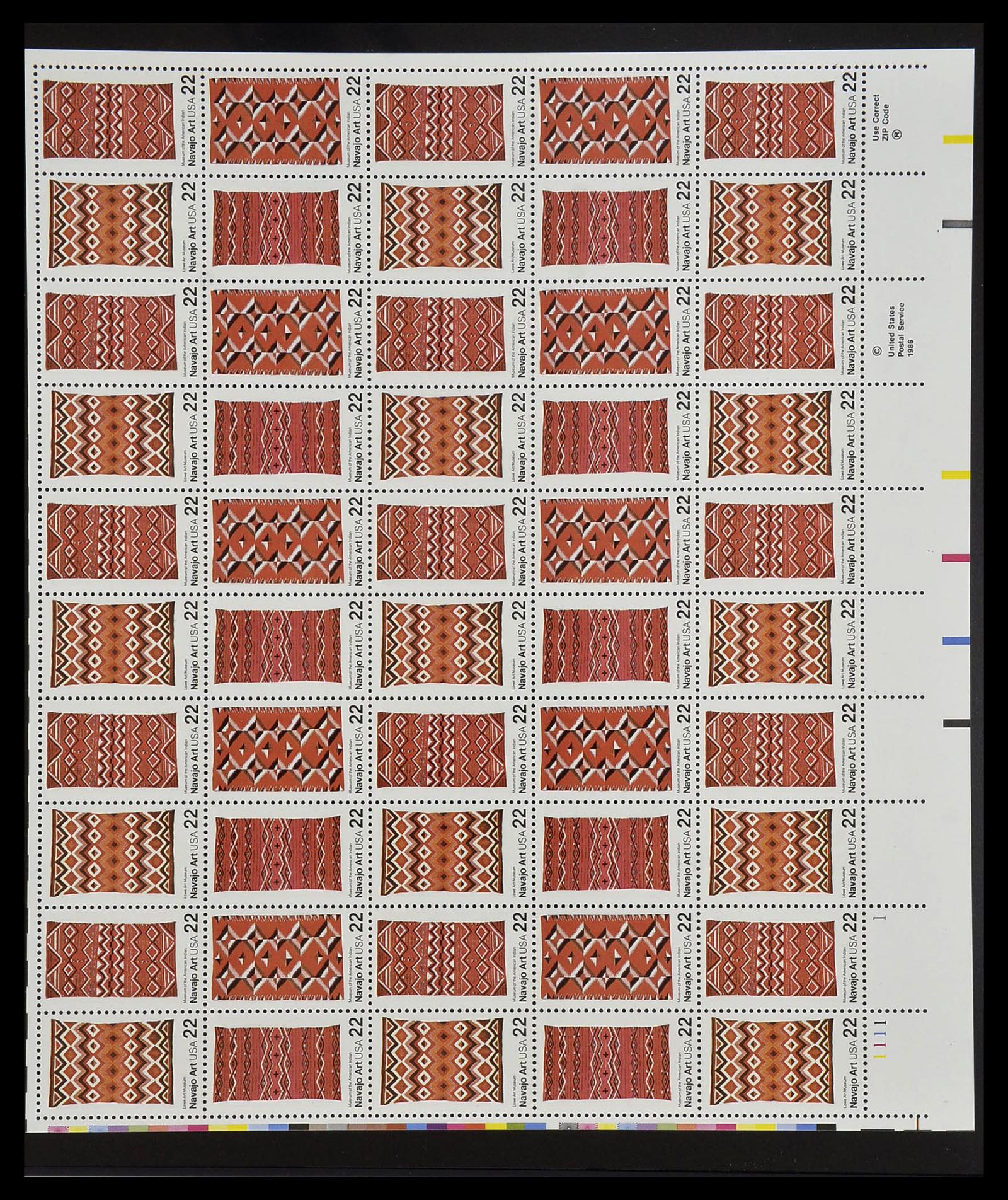 34237 076 - Postzegelverzameling 34237 USA postfris 1935-1998.