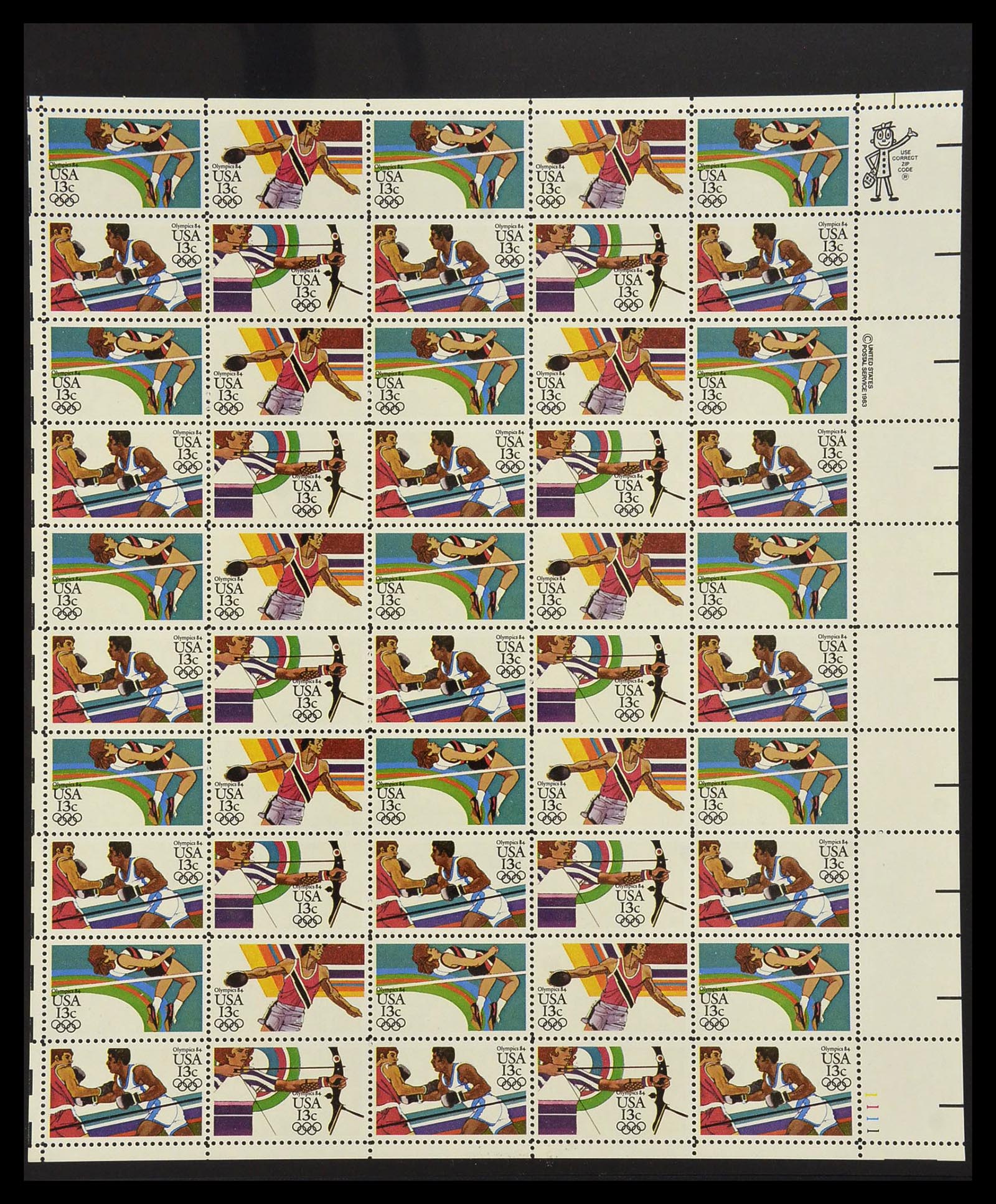 34237 083 - Postzegelverzameling 34237 USA postfris 1935-1998.
