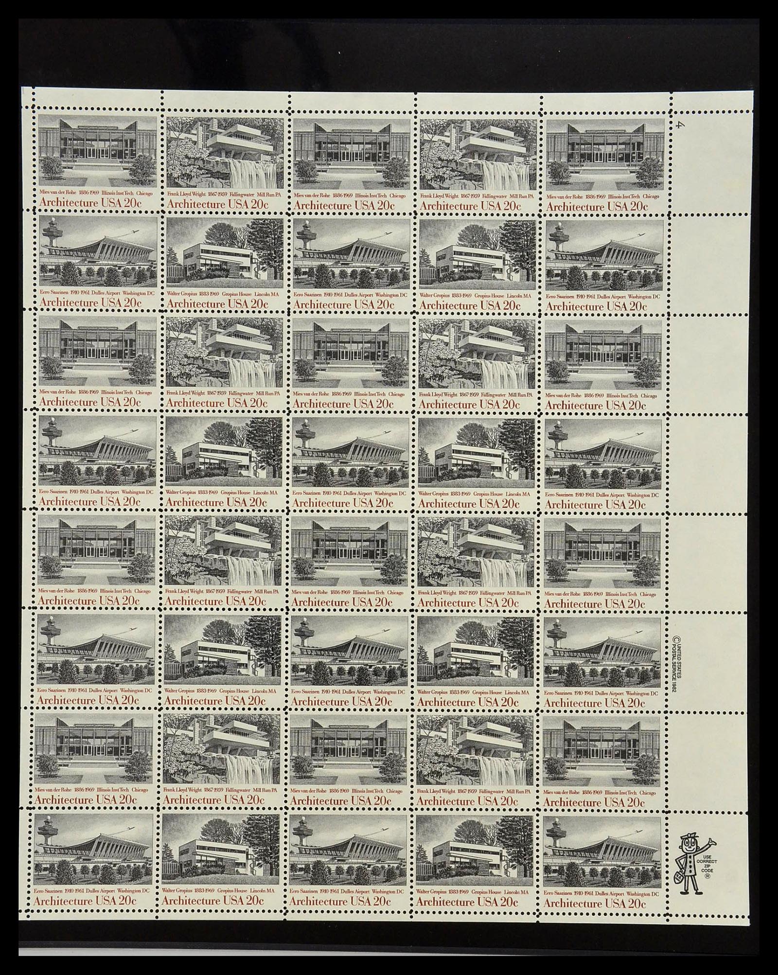34237 085 - Stamp collection 34237 USA MNH 1935-1998.