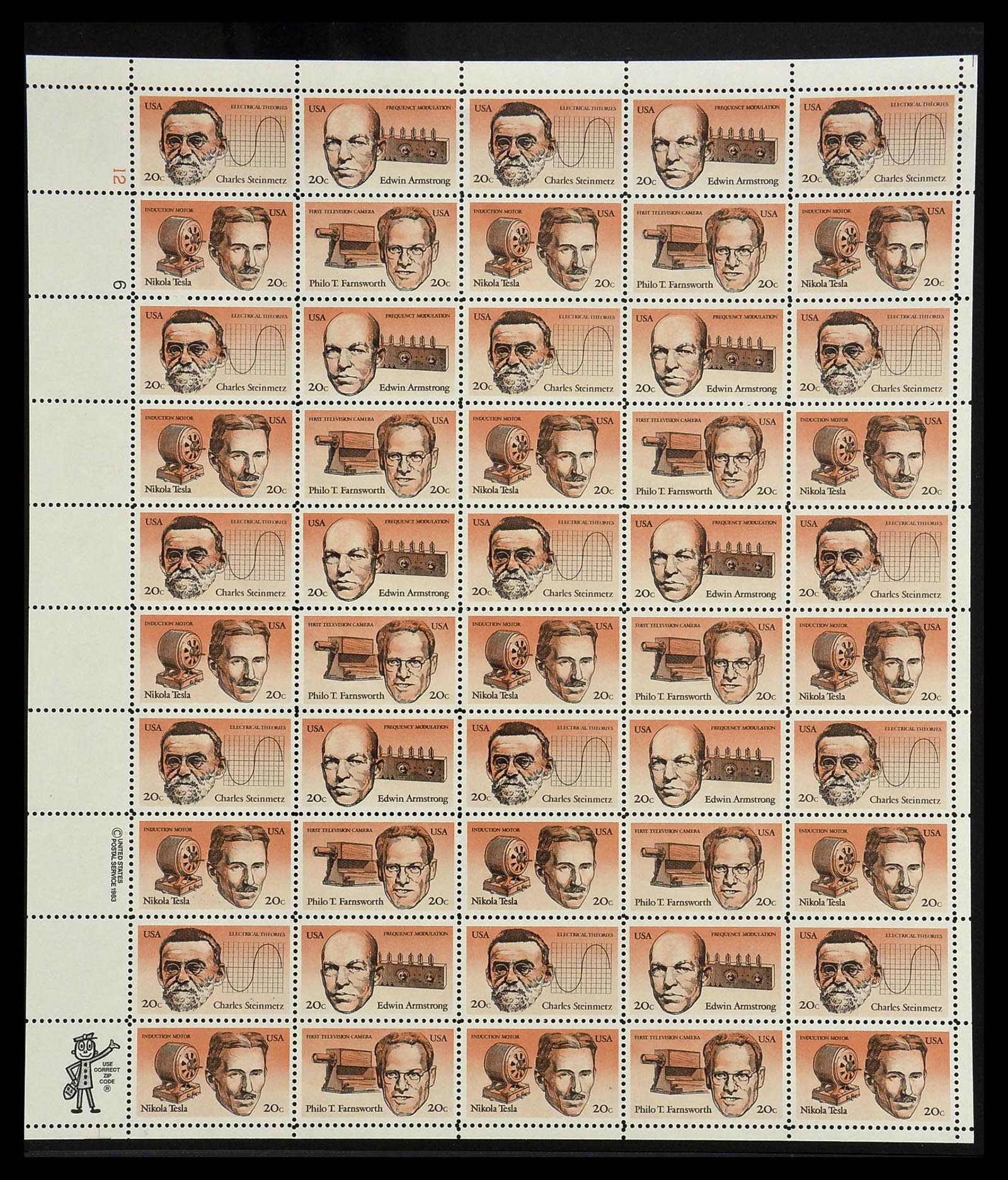 34237 087 - Postzegelverzameling 34237 USA postfris 1935-1998.