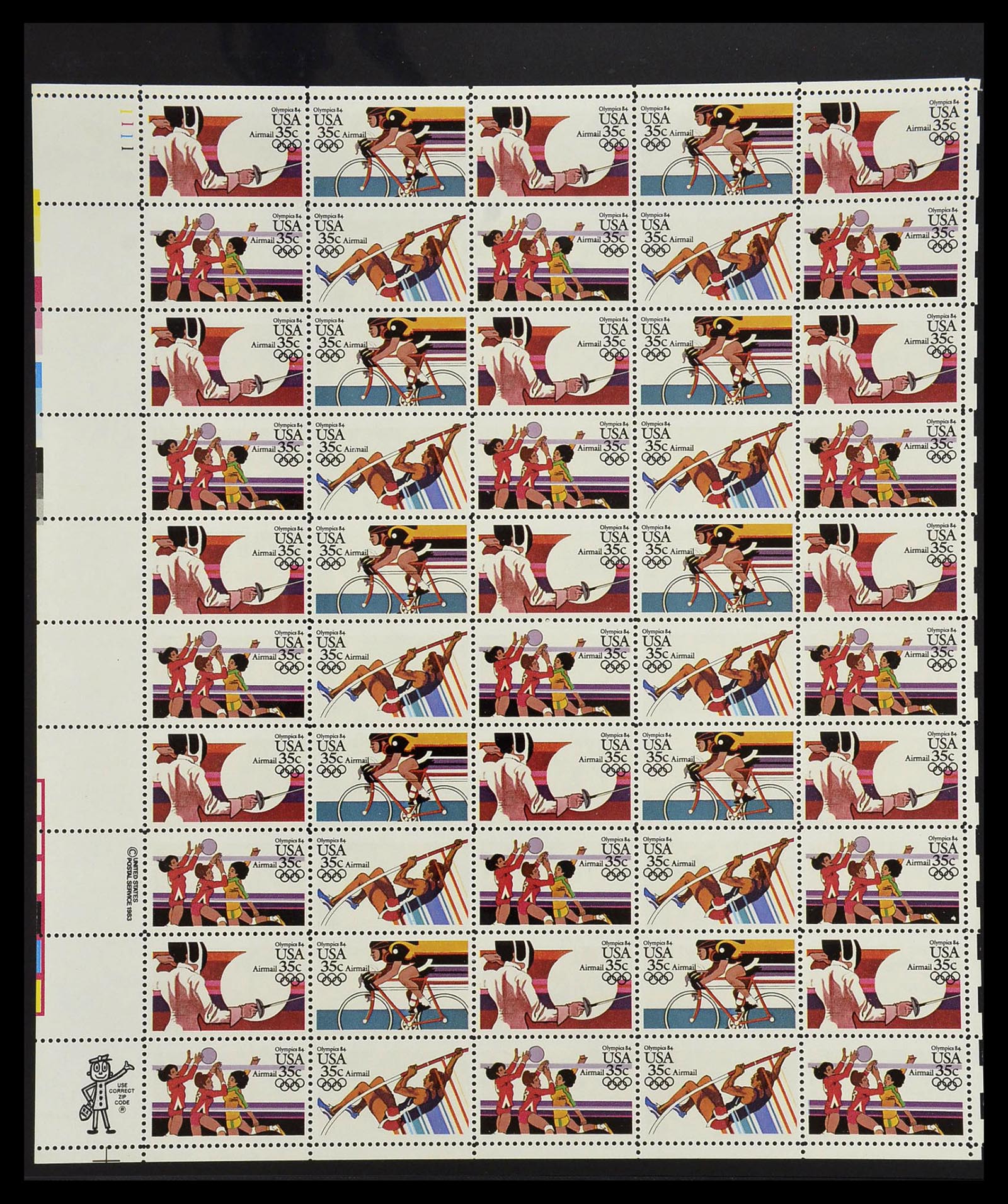 34237 089 - Postzegelverzameling 34237 USA postfris 1935-1998.