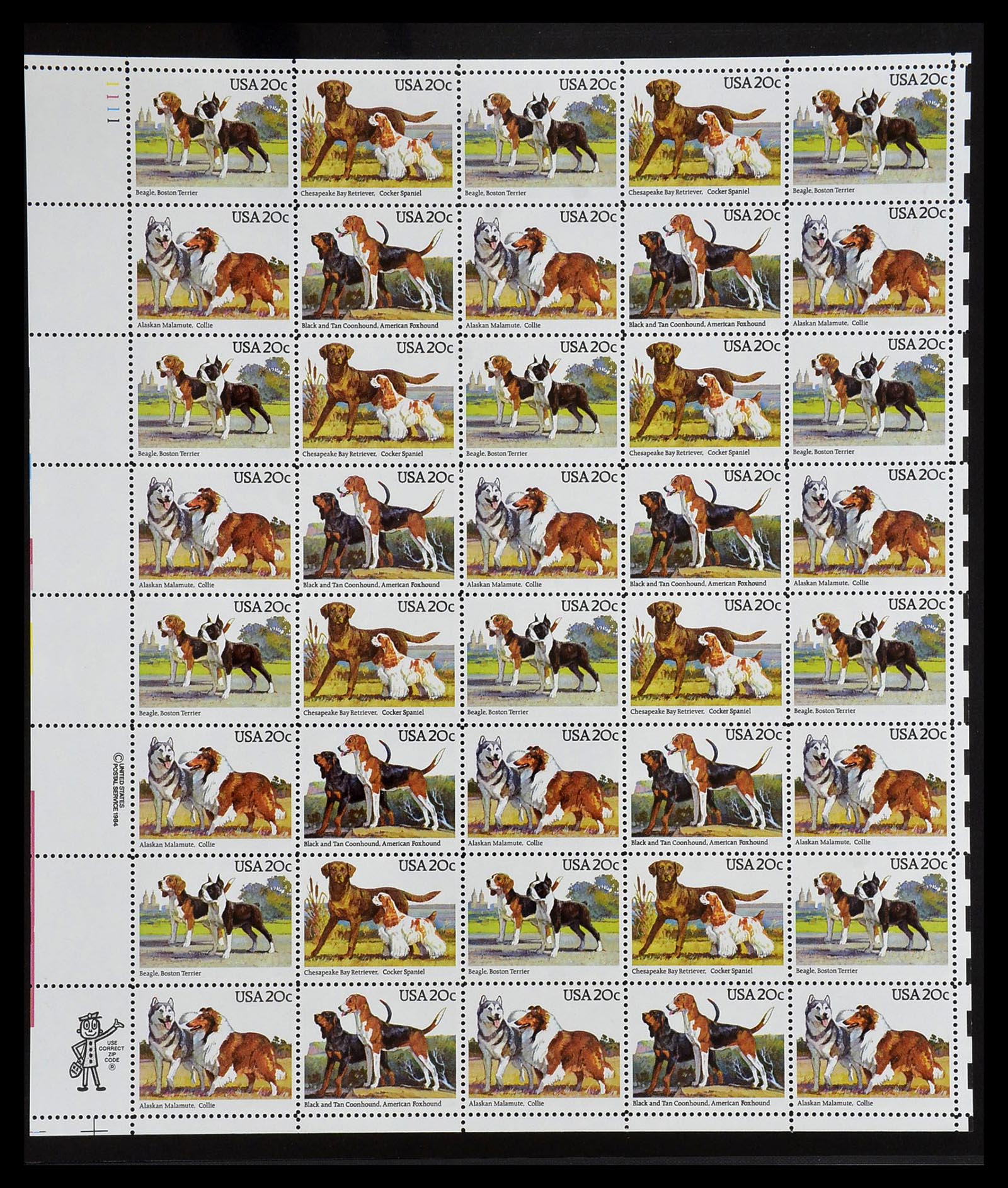 34237 092 - Postzegelverzameling 34237 USA postfris 1935-1998.