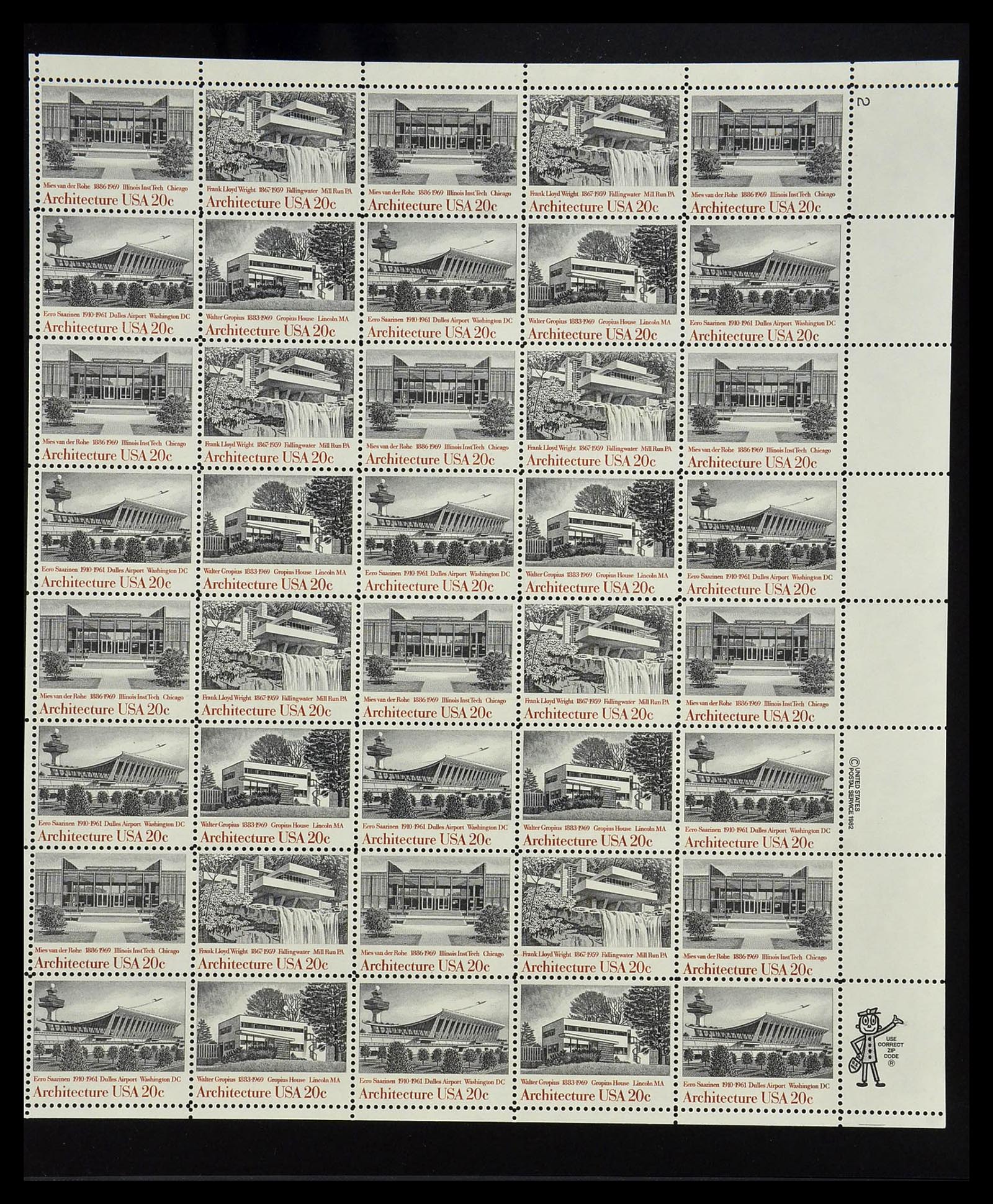 34237 093 - Postzegelverzameling 34237 USA postfris 1935-1998.