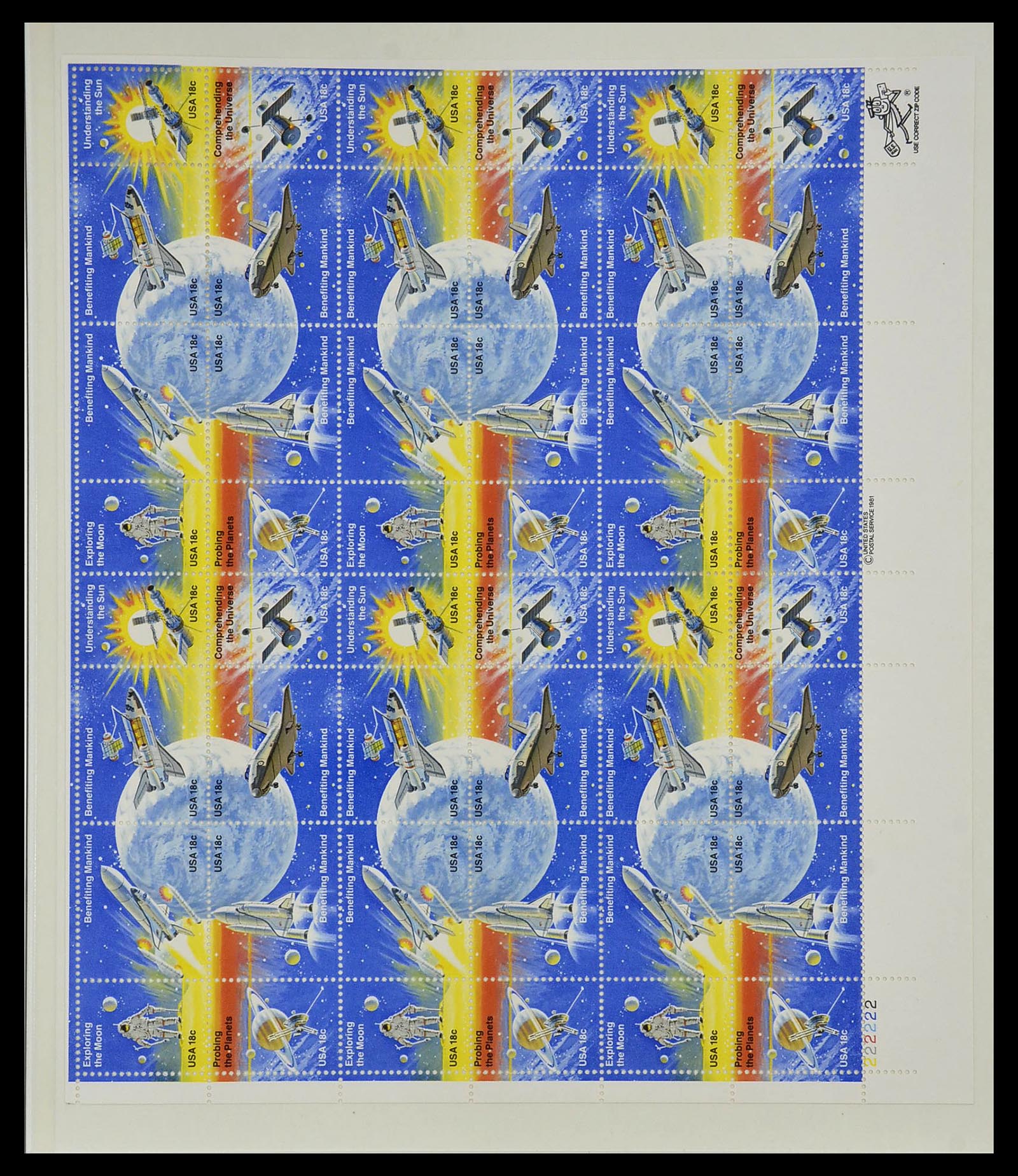 34237 095 - Postzegelverzameling 34237 USA postfris 1935-1998.