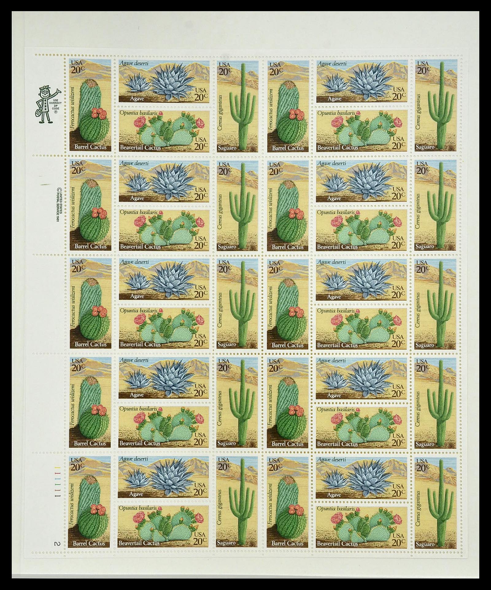 34237 100 - Postzegelverzameling 34237 USA postfris 1935-1998.