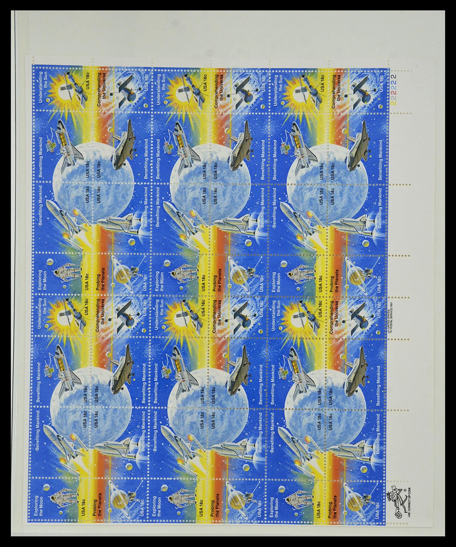 34237 102 - Postzegelverzameling 34237 USA postfris 1935-1998.