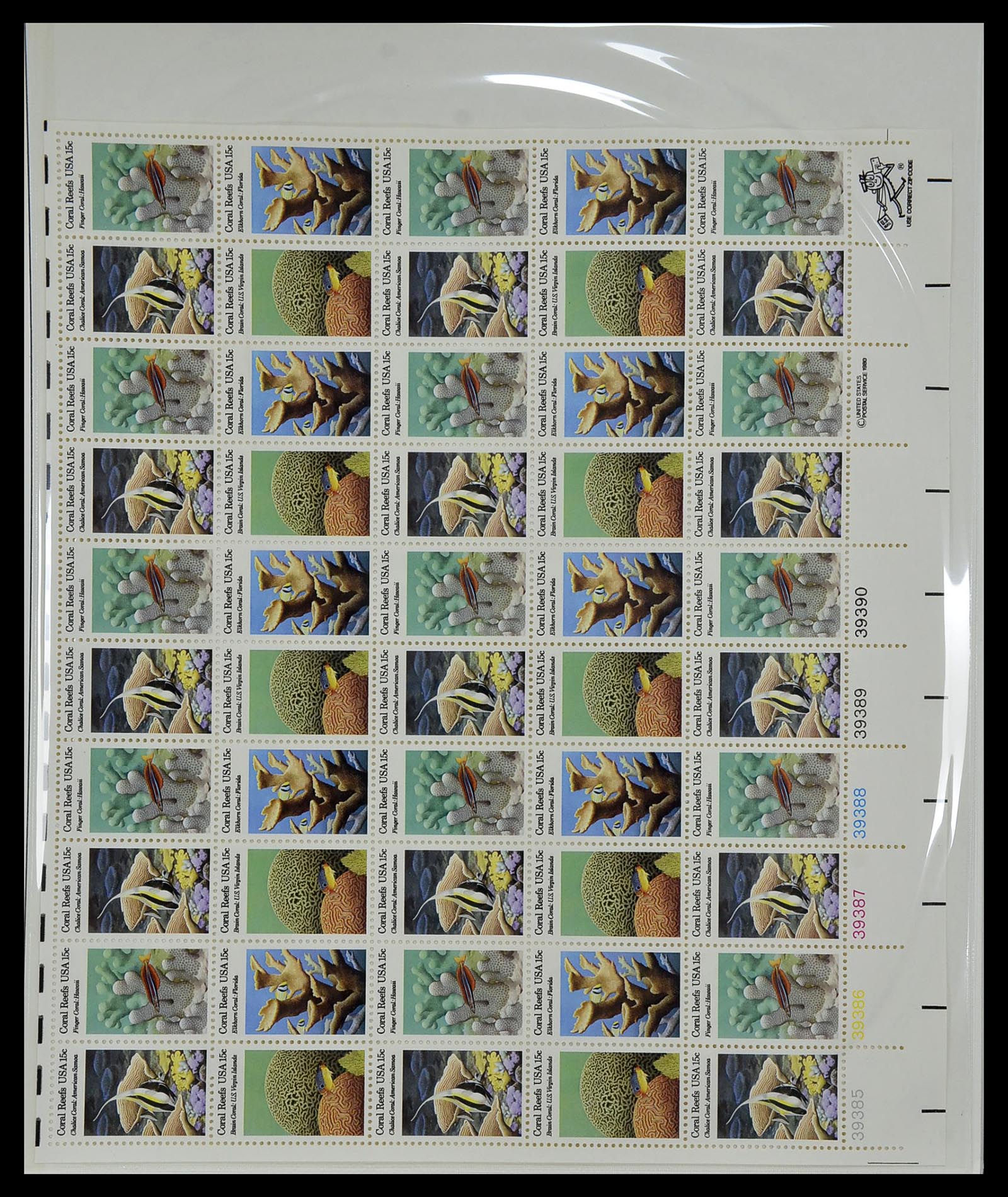 34237 104 - Postzegelverzameling 34237 USA postfris 1935-1998.