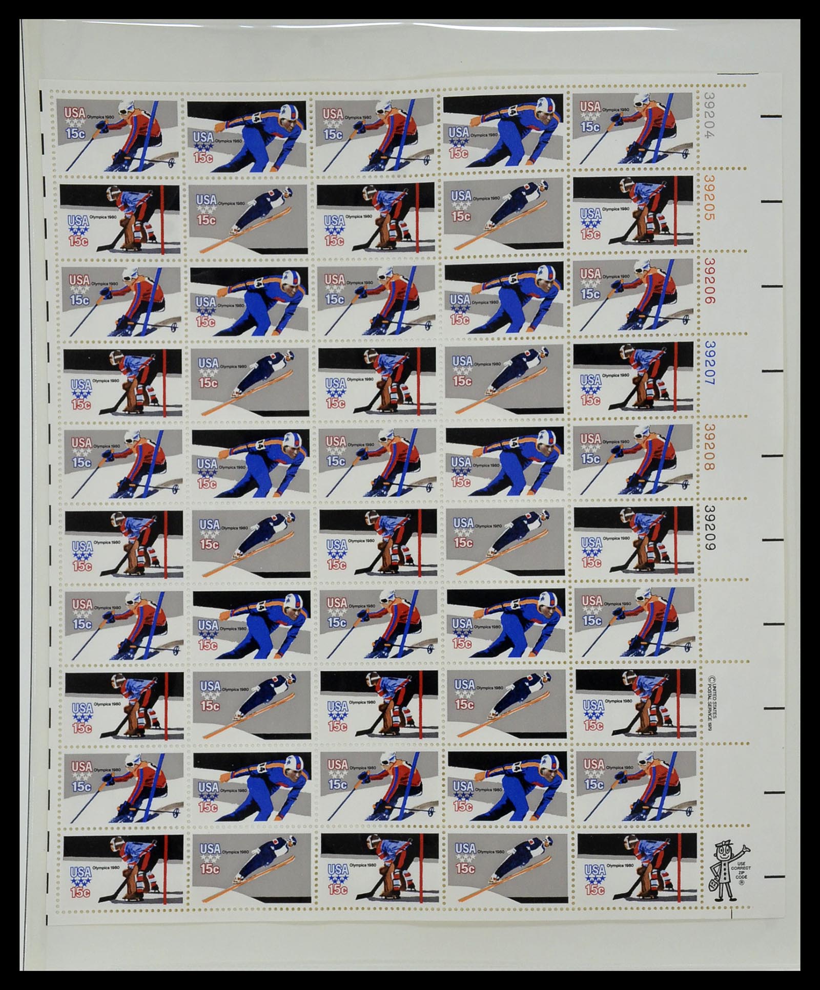 34237 108 - Postzegelverzameling 34237 USA postfris 1935-1998.