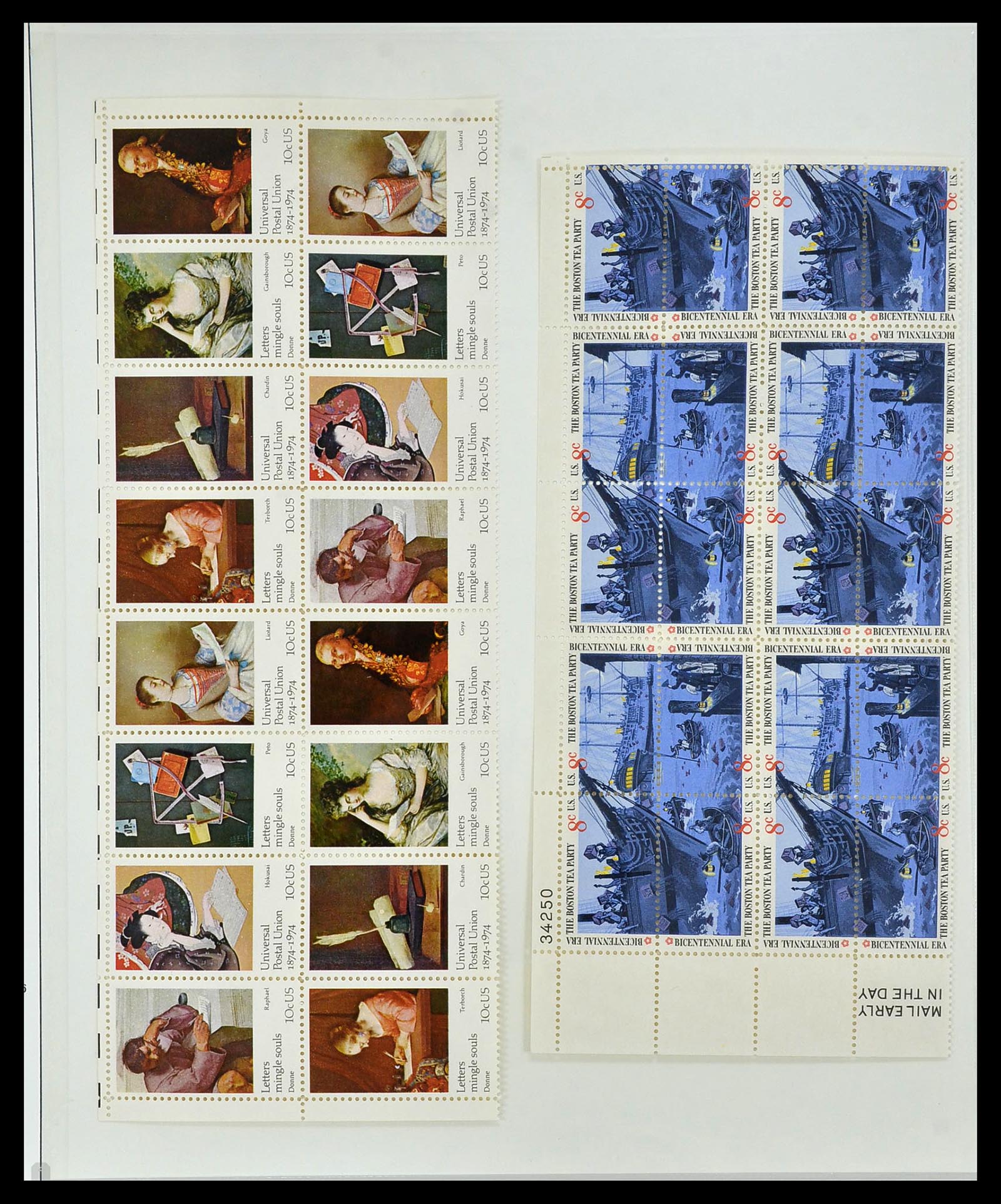 34237 112 - Postzegelverzameling 34237 USA postfris 1935-1998.