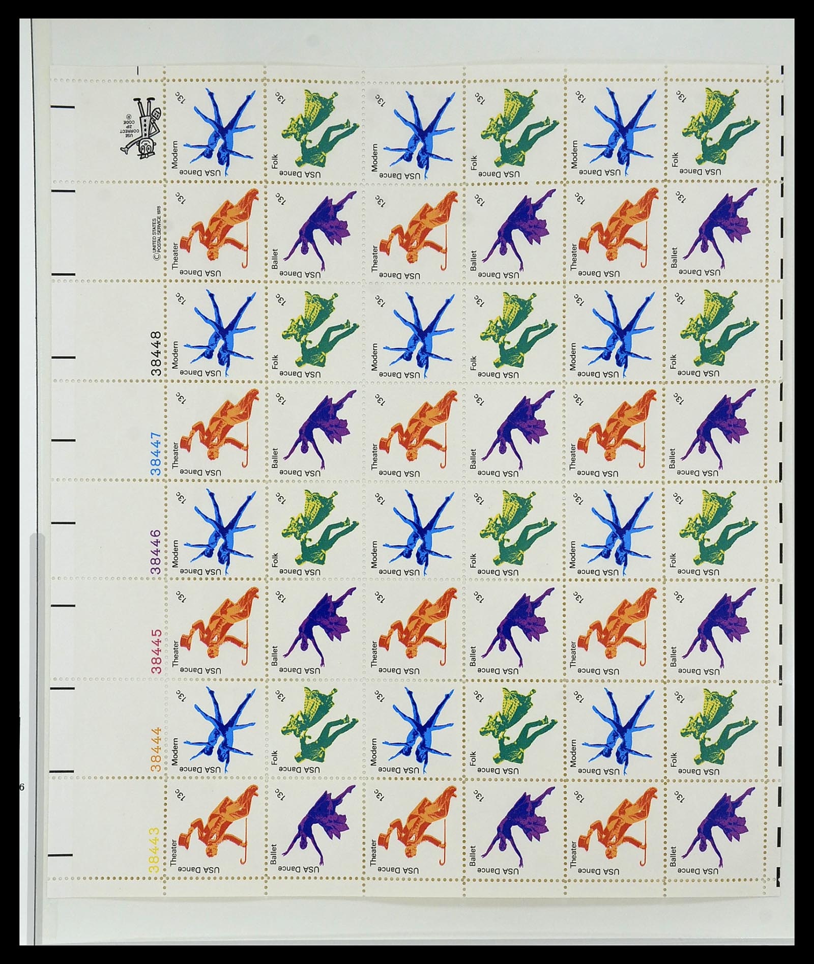 34237 123 - Postzegelverzameling 34237 USA postfris 1935-1998.