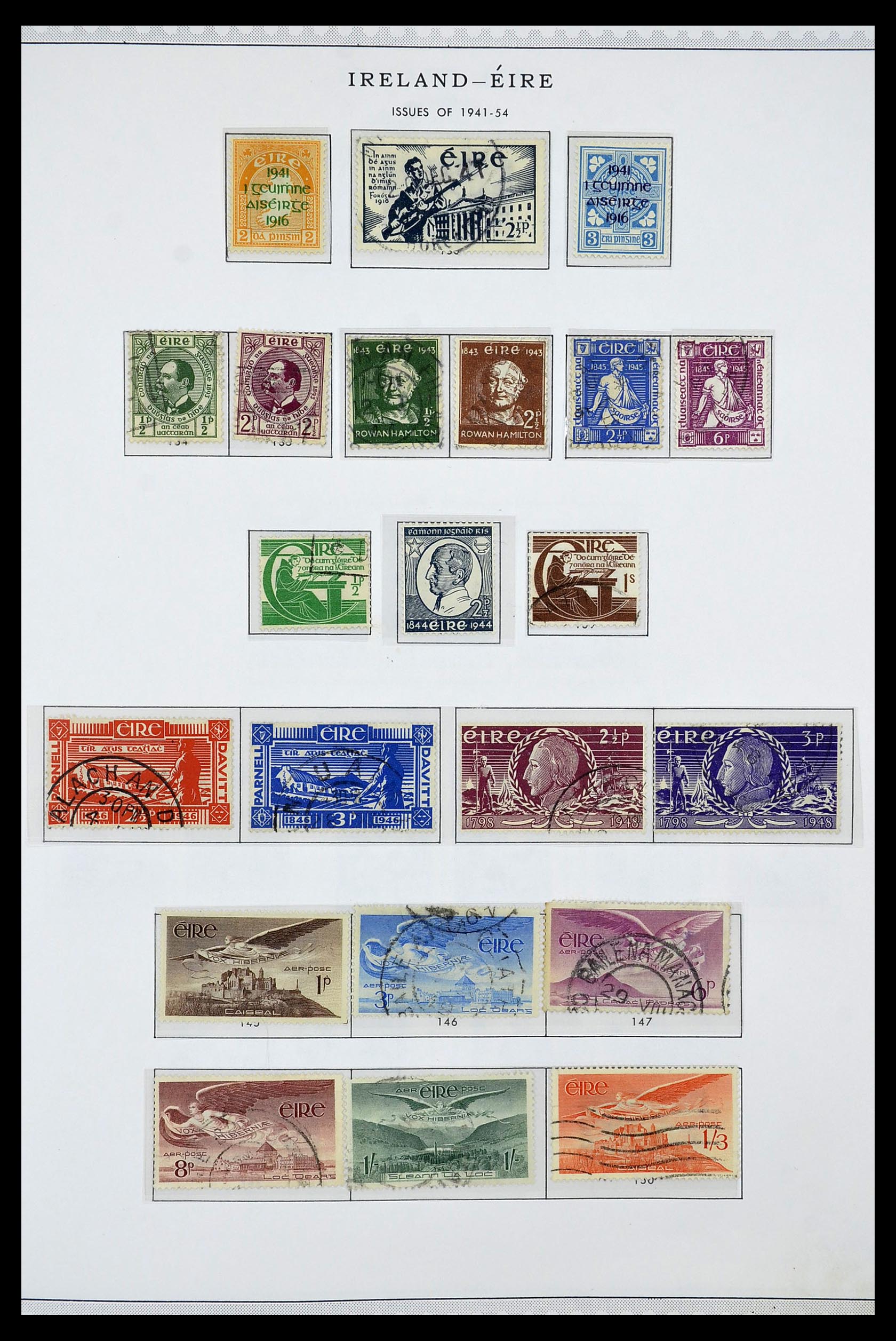 34240 008 - Postzegelverzameling 34240 Ierland 1922-2002.