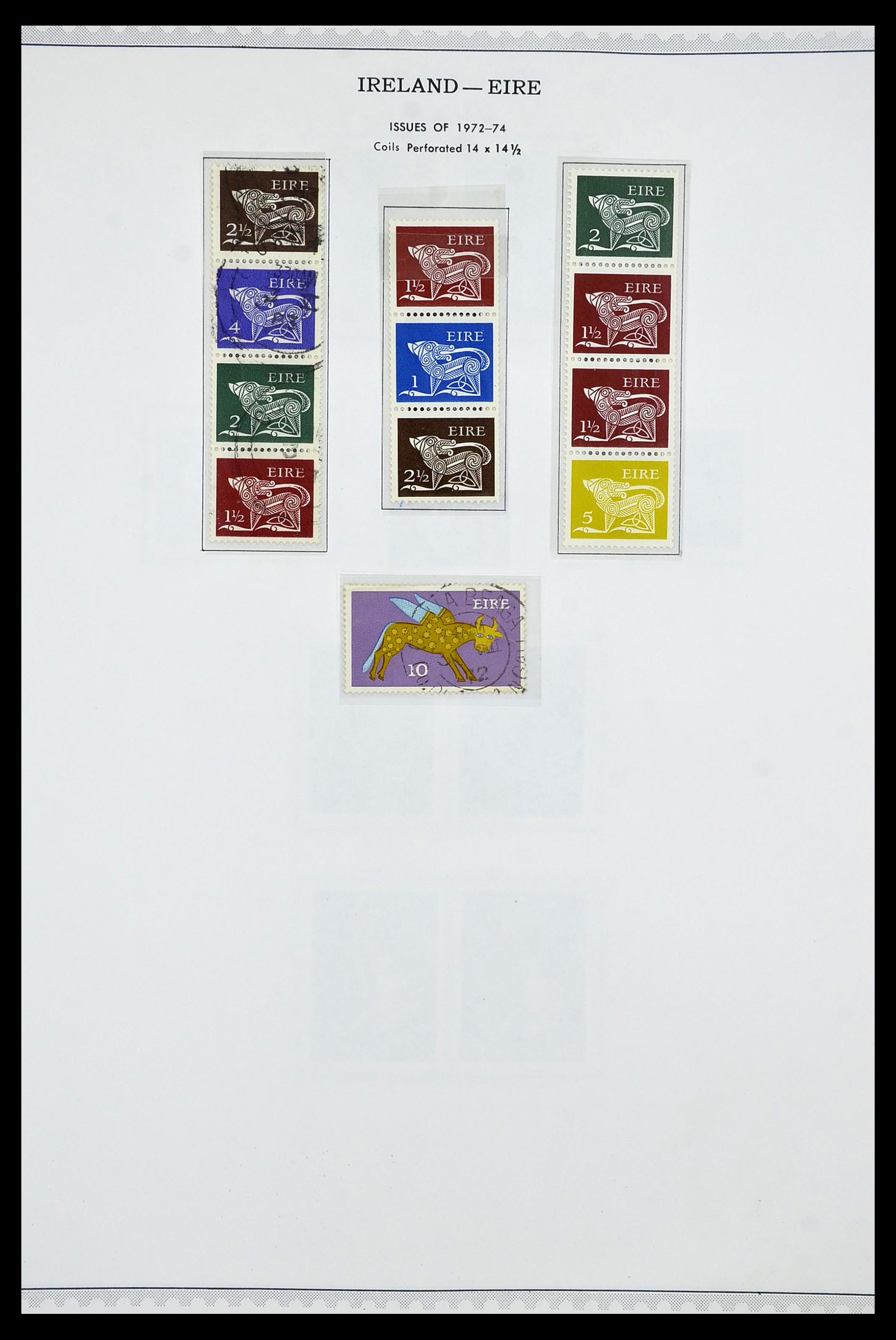 34240 020 - Postzegelverzameling 34240 Ierland 1922-2002.