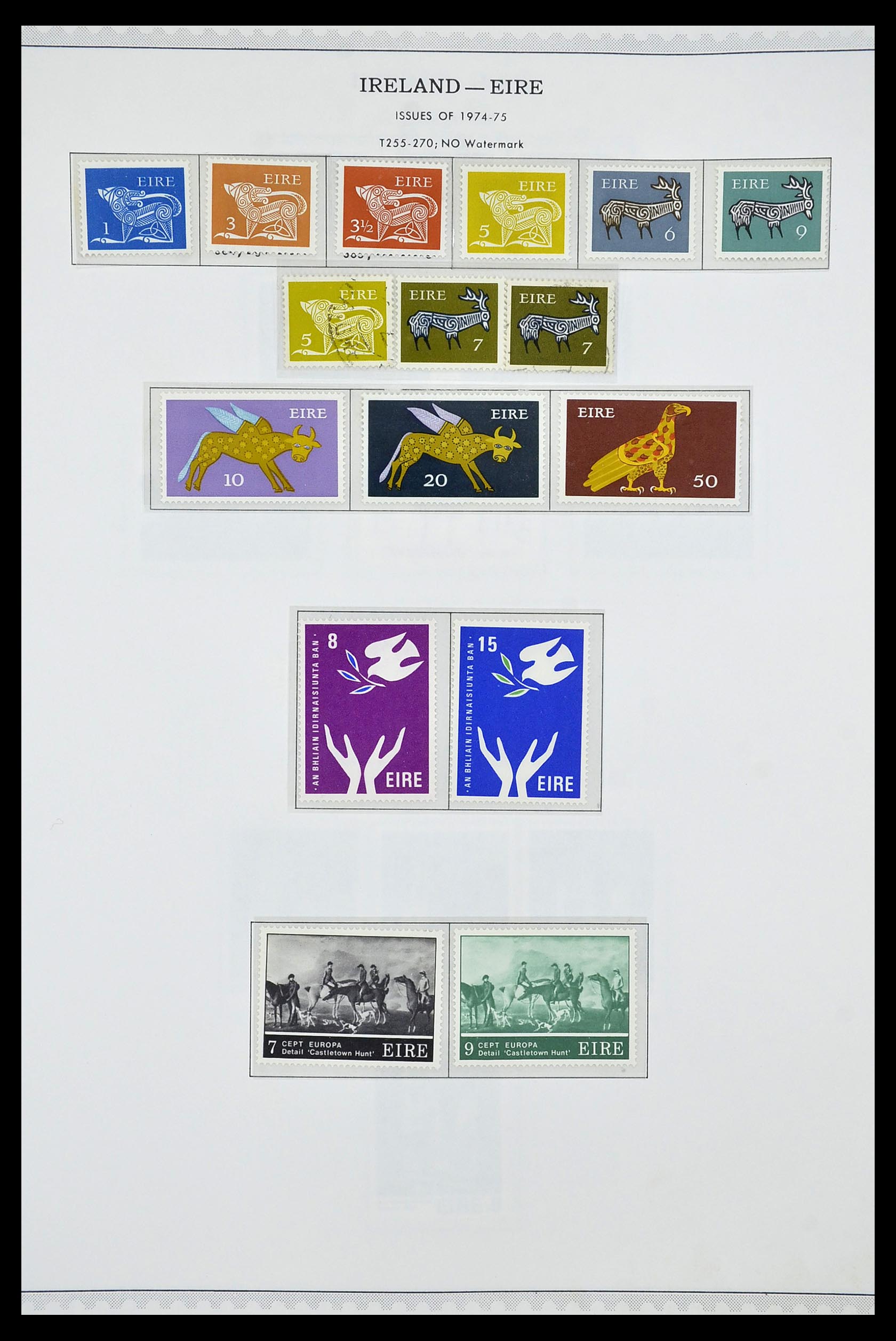 34240 022 - Postzegelverzameling 34240 Ierland 1922-2002.