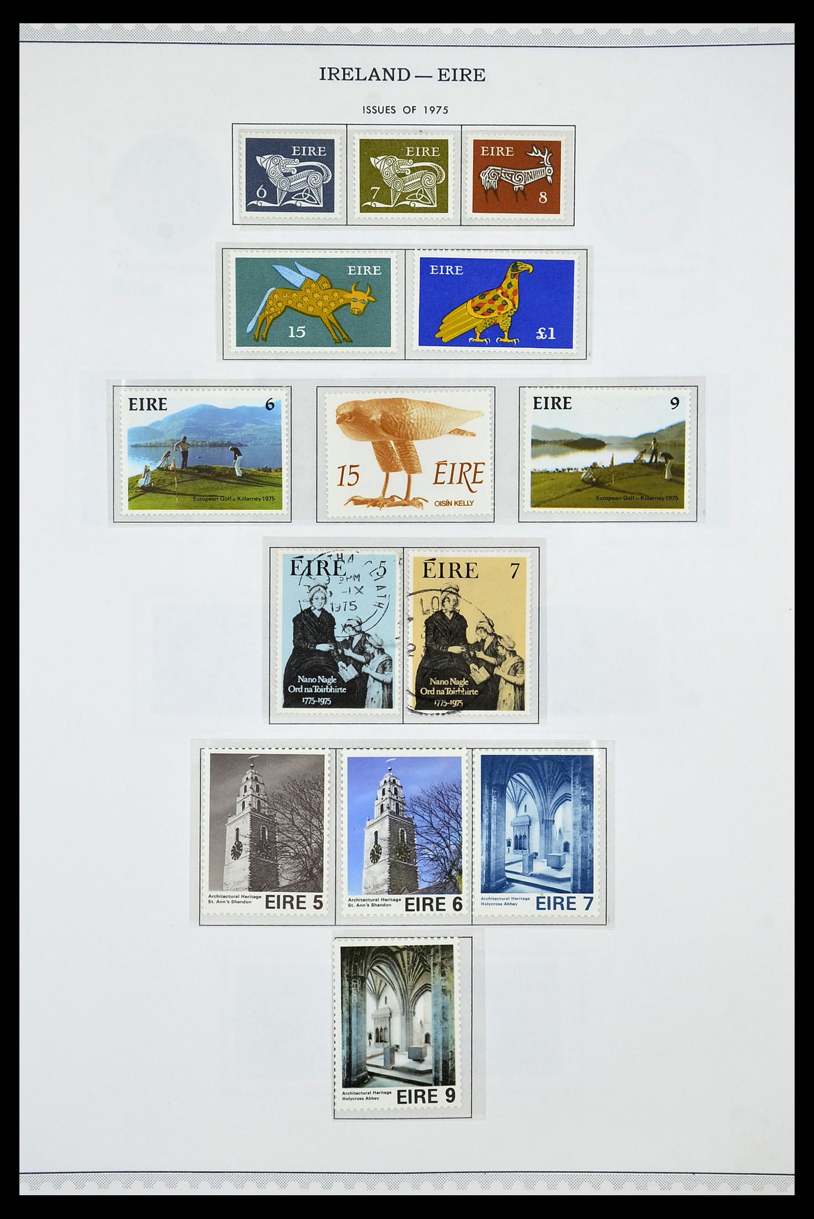 34240 023 - Postzegelverzameling 34240 Ierland 1922-2002.