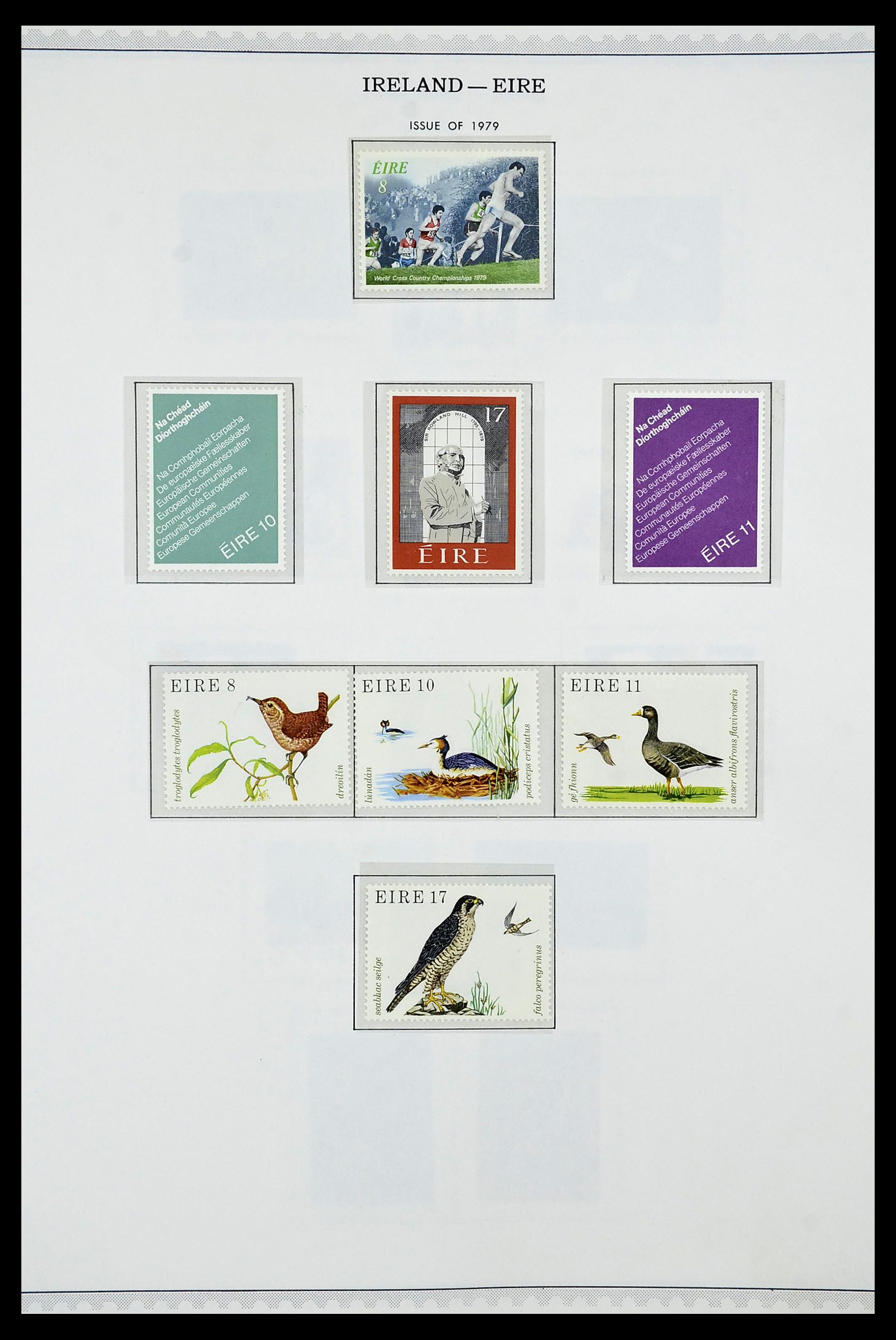 34240 030 - Postzegelverzameling 34240 Ierland 1922-2002.